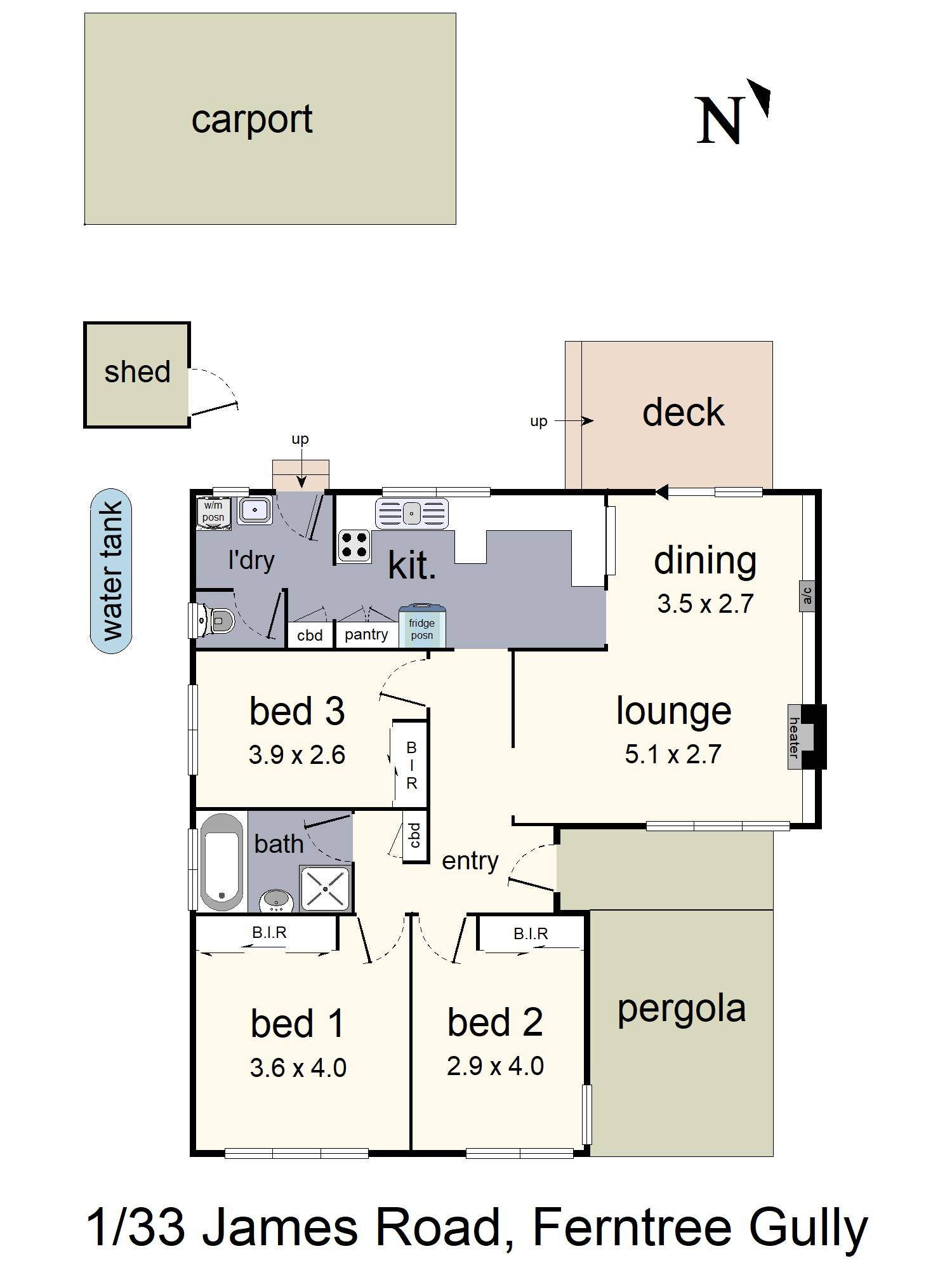 1/33 James Road, Ferntree Gully, VIC 3156 - Thumbnail 1 - 06/03/2025