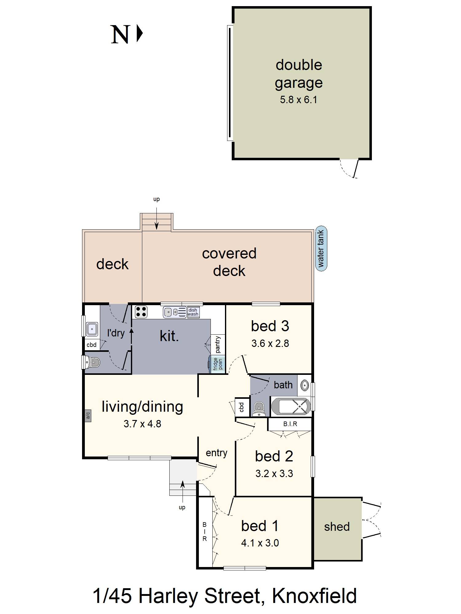 1/45 Harley Street, Knoxfield, VIC 3180 - Thumbnail 1 - 16/08/2023