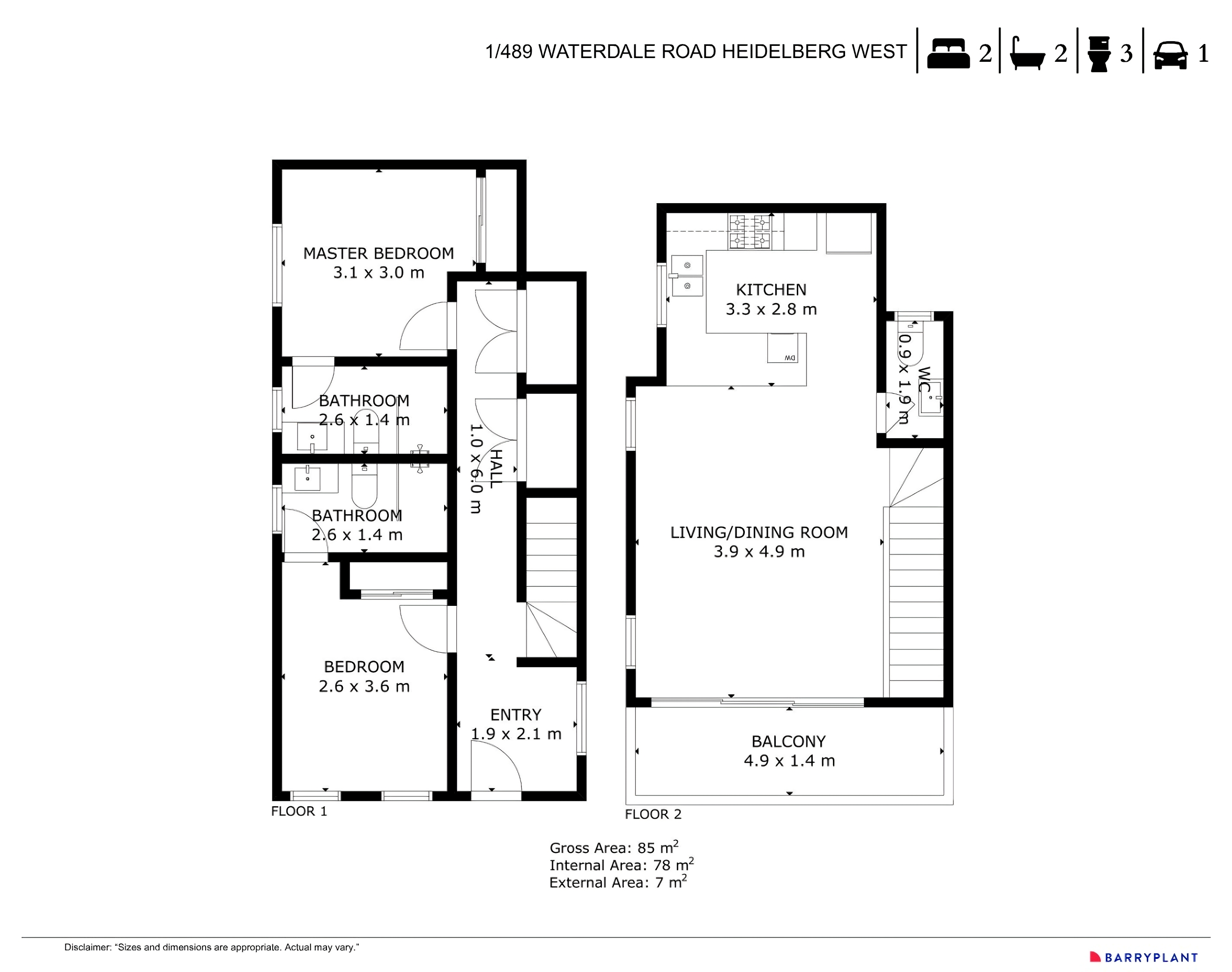 1/489 Waterdale Road, Heidelberg West, VIC 3081 - Thumbnail 1 - 08/08/2025