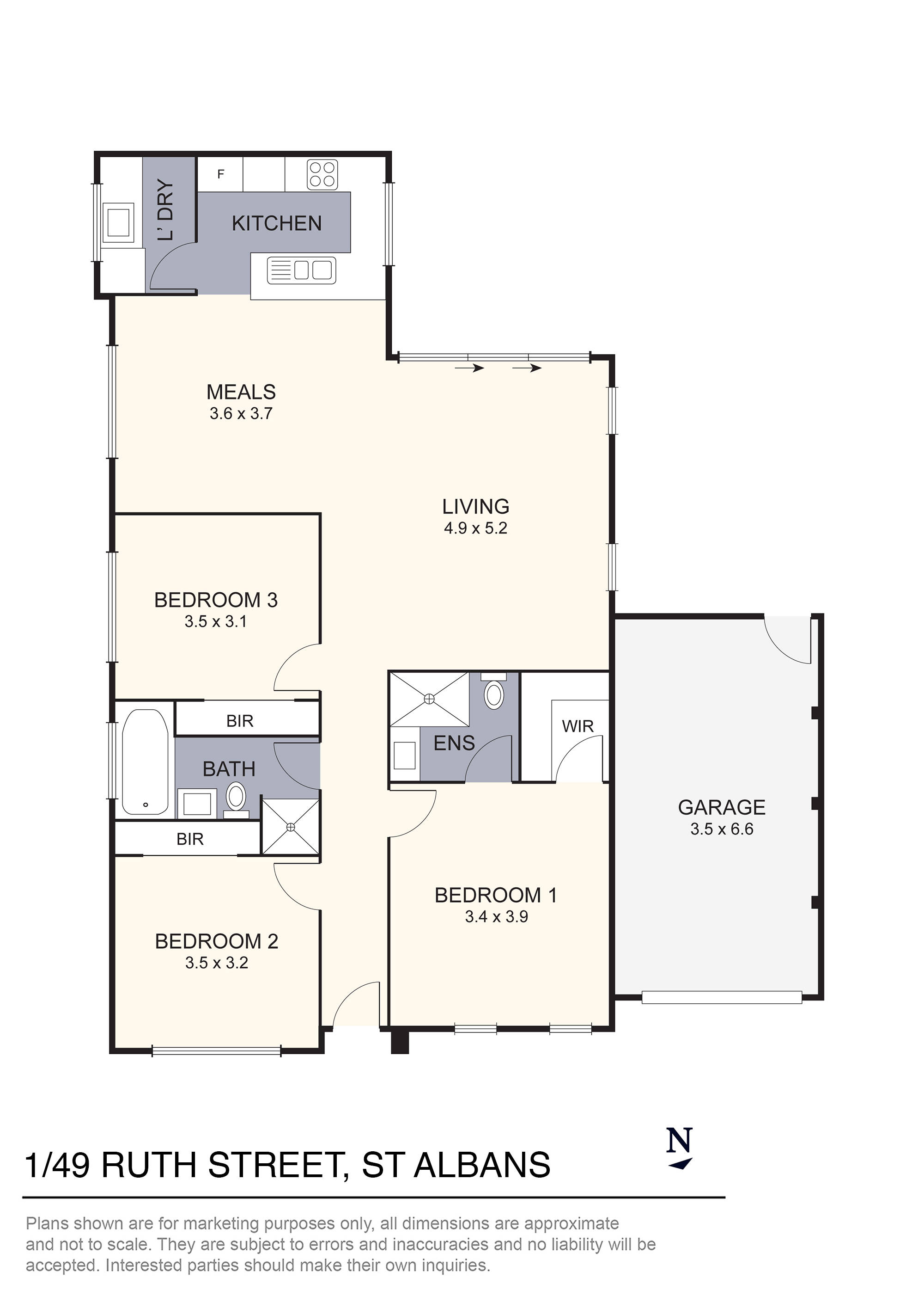 1/49 Ruth Street, St Albans, VIC 3021 - Thumbnail 1 - 21/11/2024