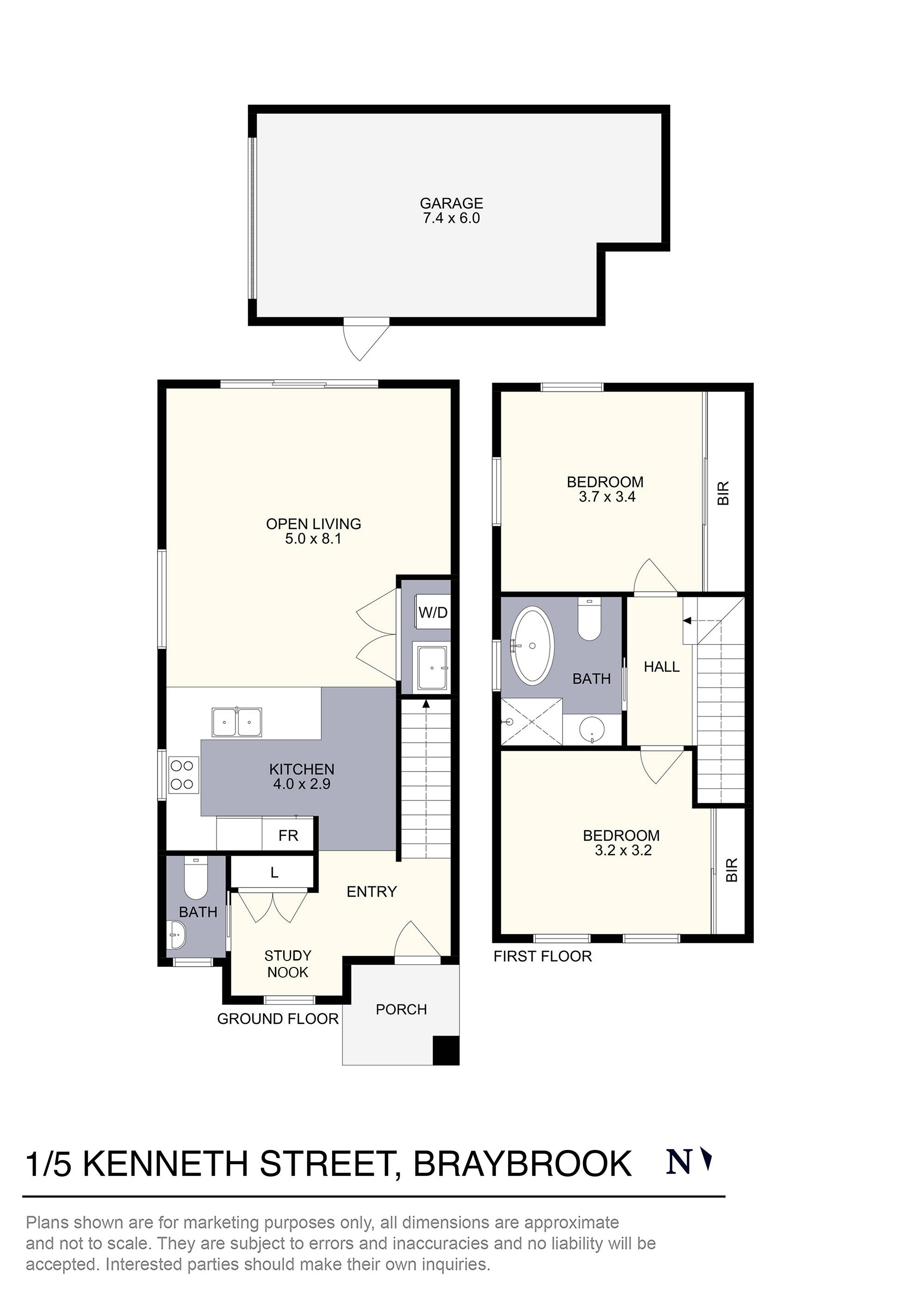 1/5 Kenneth Street, Braybrook, VIC 3019 - Thumbnail 1 - 06/08/2025