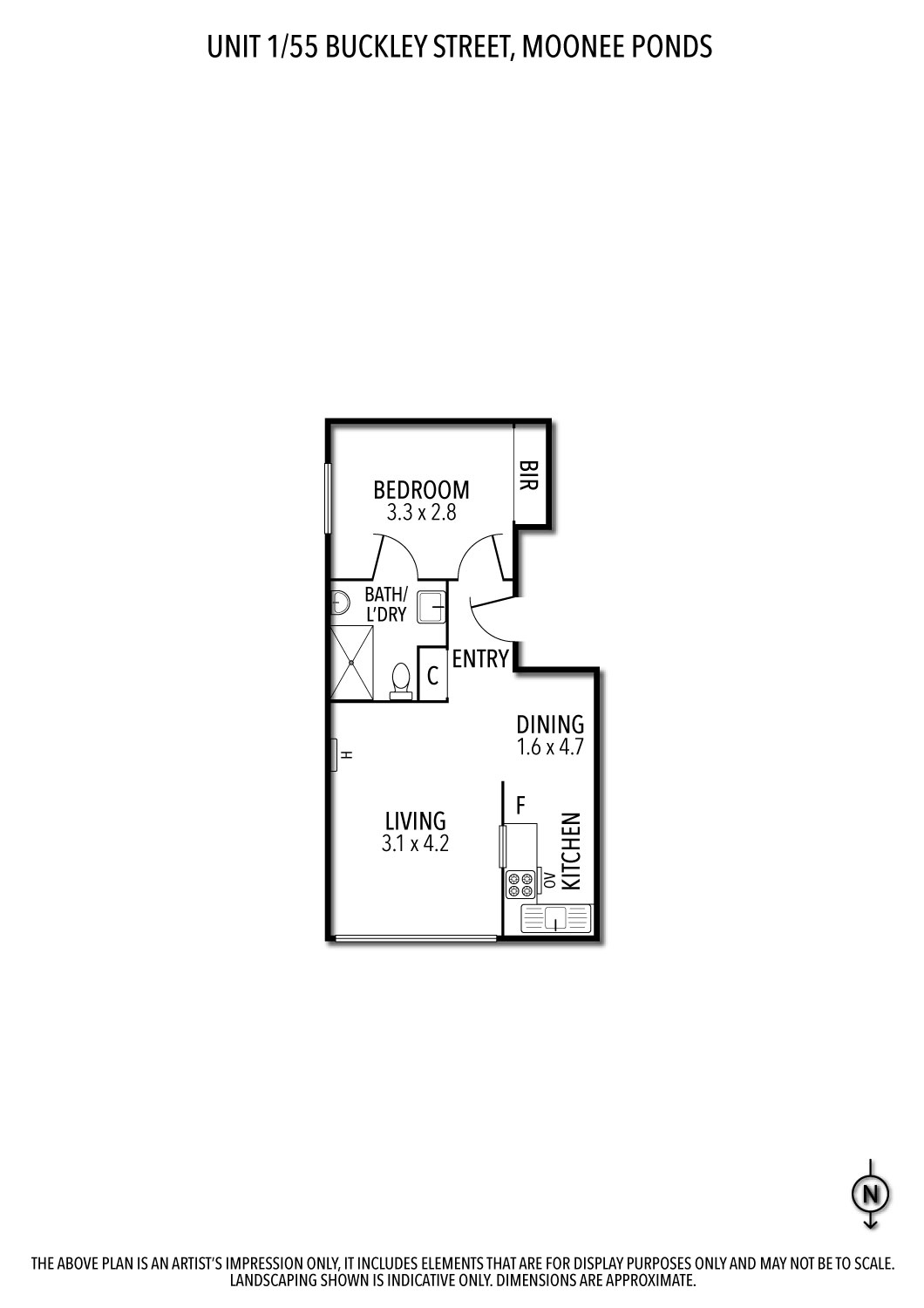 1/55 Buckley Street, Moonee Ponds, VIC 3039 - Thumbnail 1 - 22/09/2023