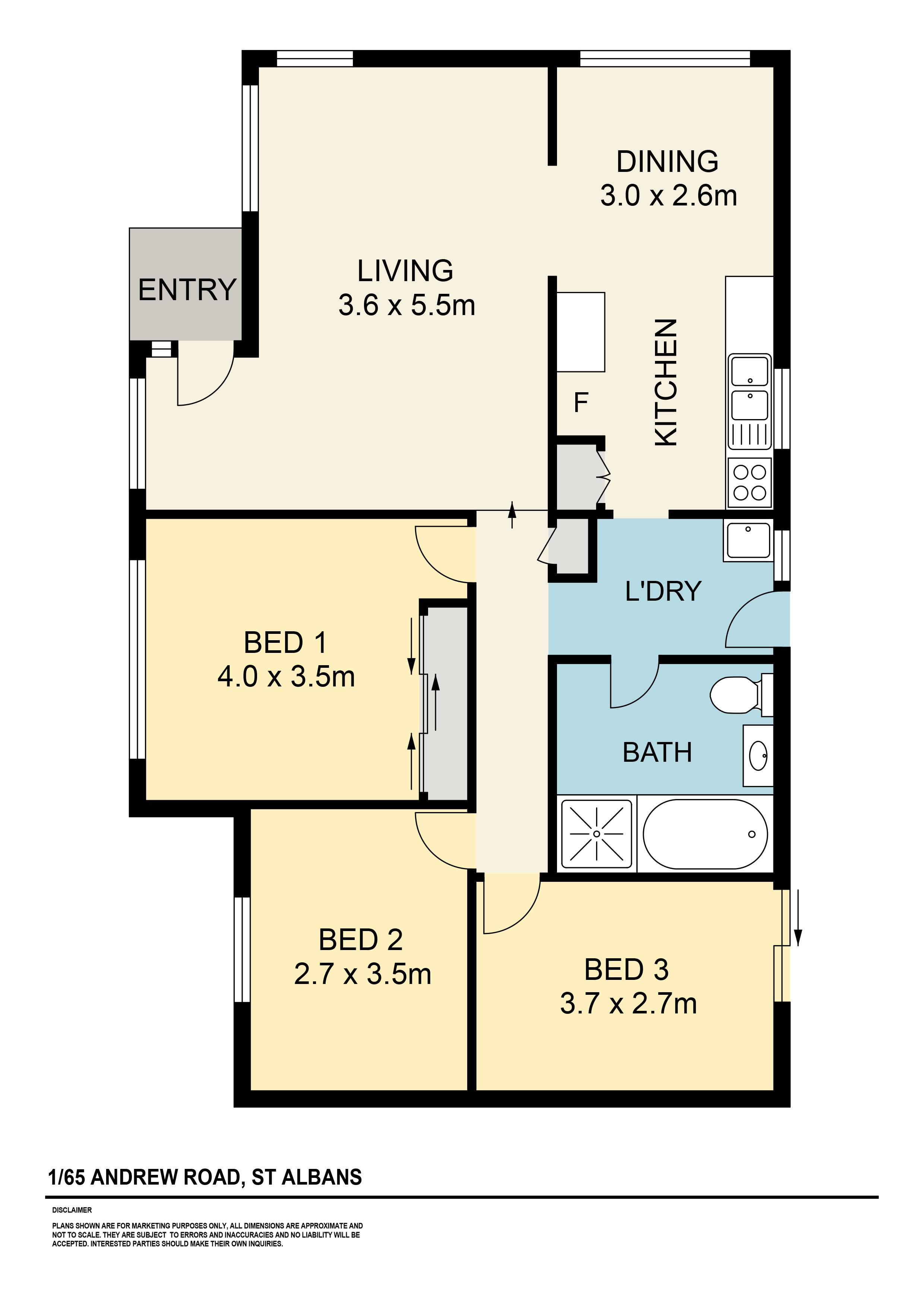 1/65 Andrew Road, St Albans, VIC 3021 - Thumbnail 1 - 14/06/2023