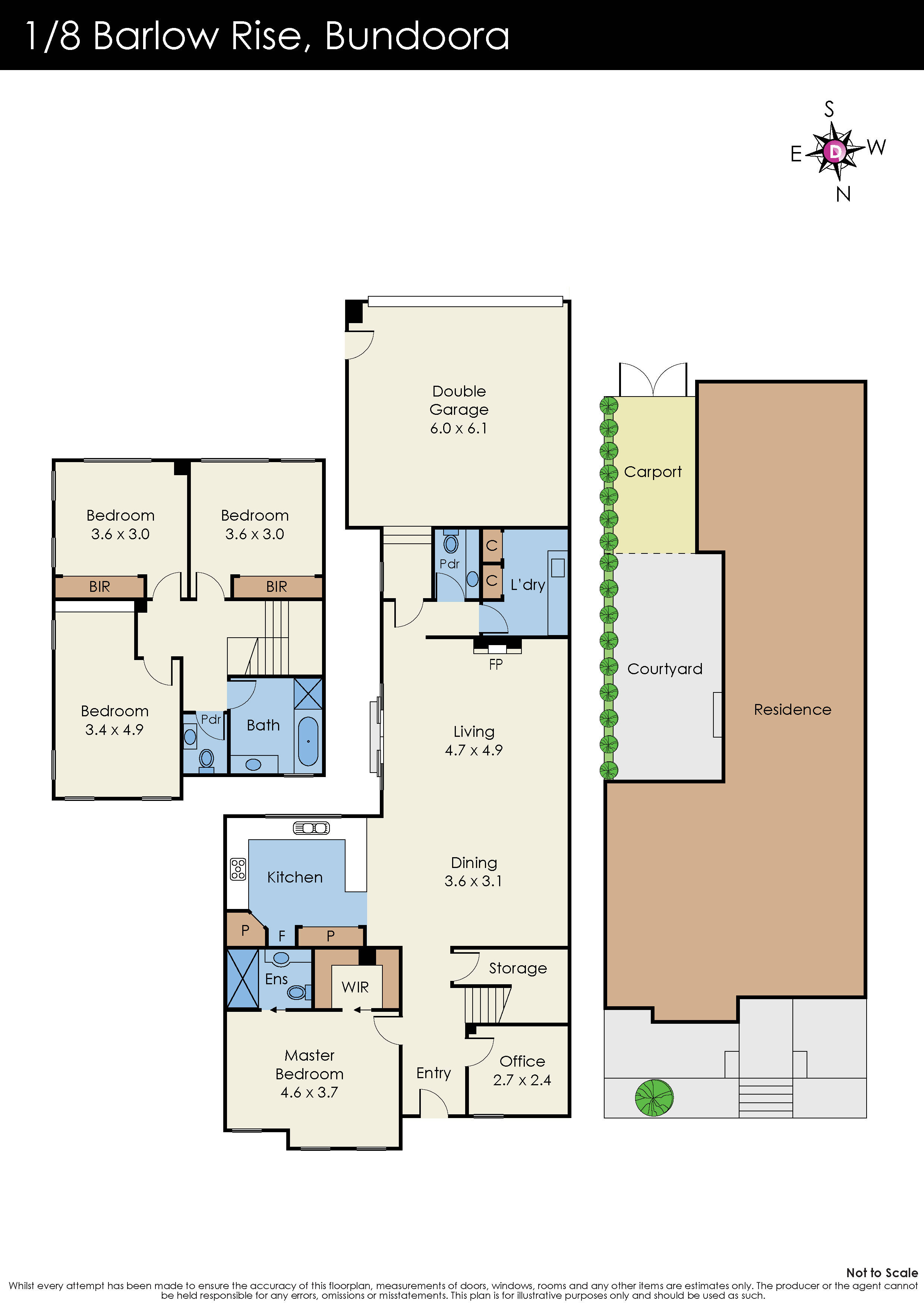 1/8 Barlow Rise, Bundoora, VIC 3083 - Thumbnail 1 - 02/03/2022