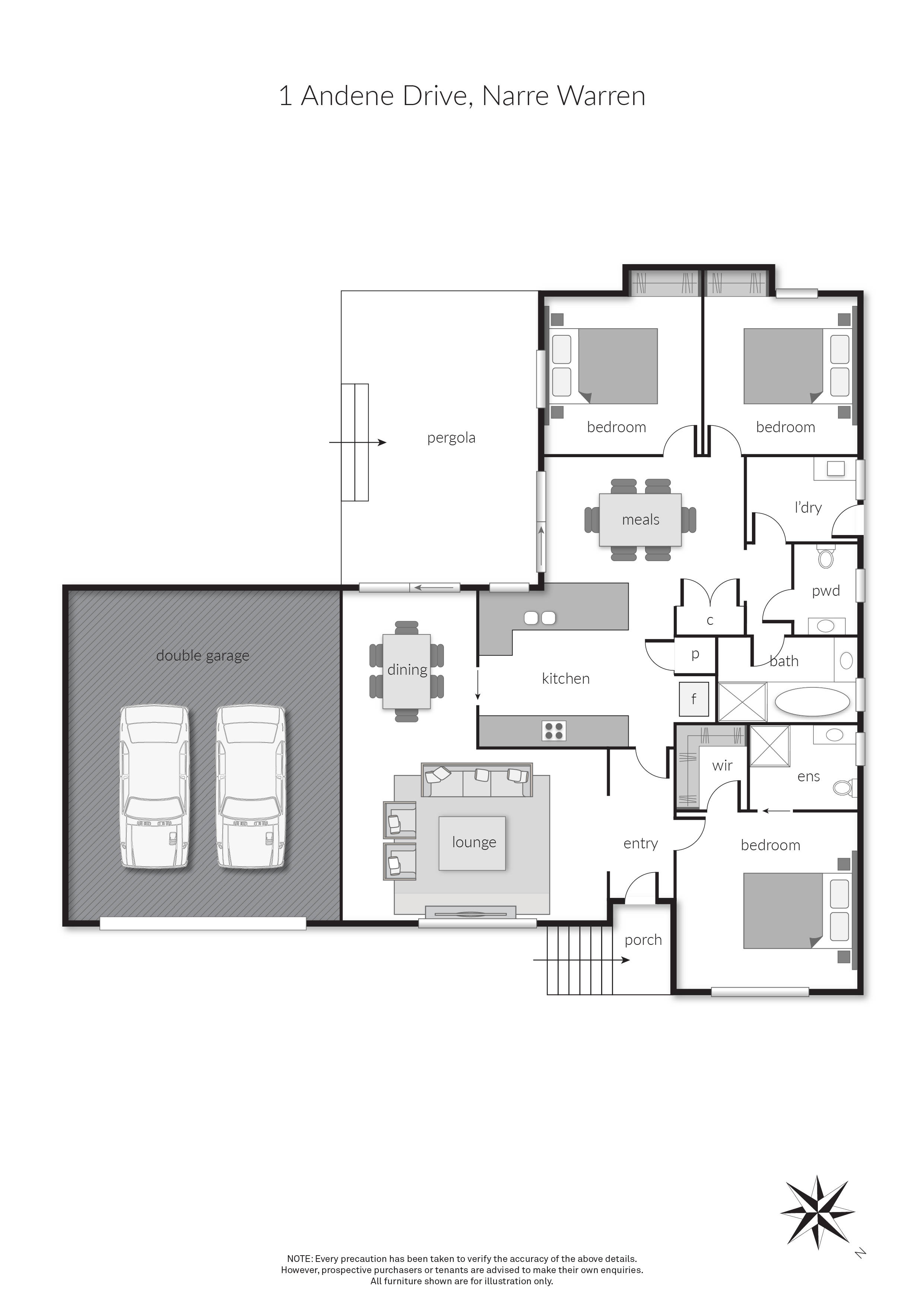 1 Andene Drive, Narre Warren, VIC 3805 - Thumbnail 1 - 31/01/2024