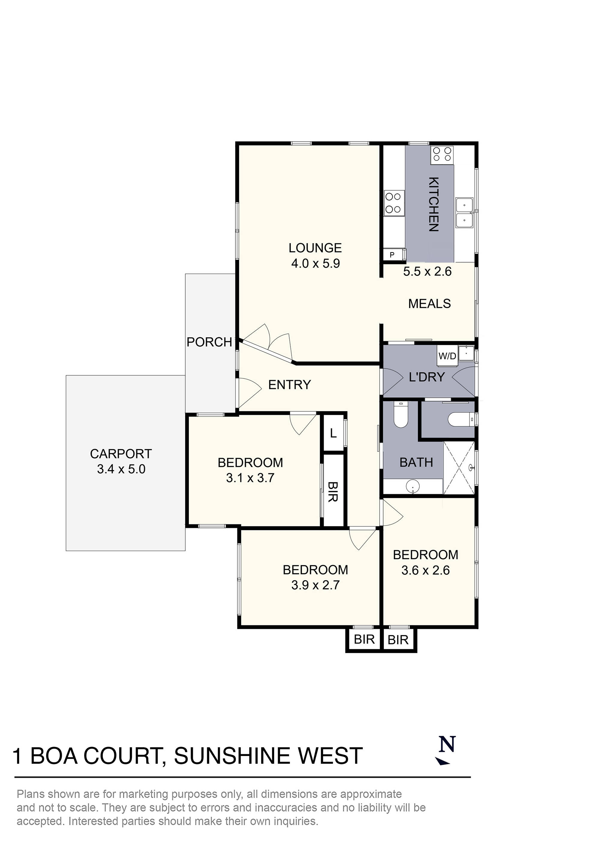 1 Boa Court, Sunshine West, VIC 3020 - Thumbnail 1 - 13/08/2026