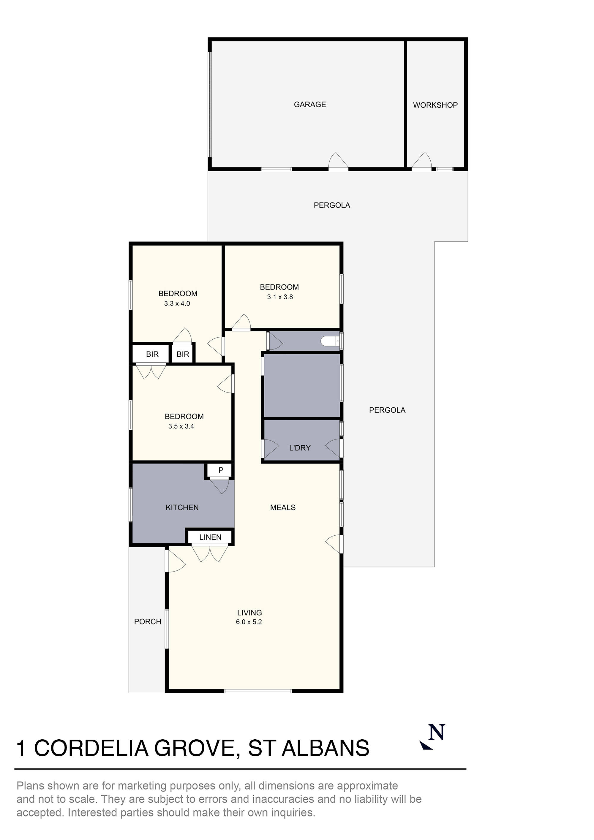1 Cordelia Grove, St Albans, VIC 3021 - Thumbnail 1 - 04/09/2024