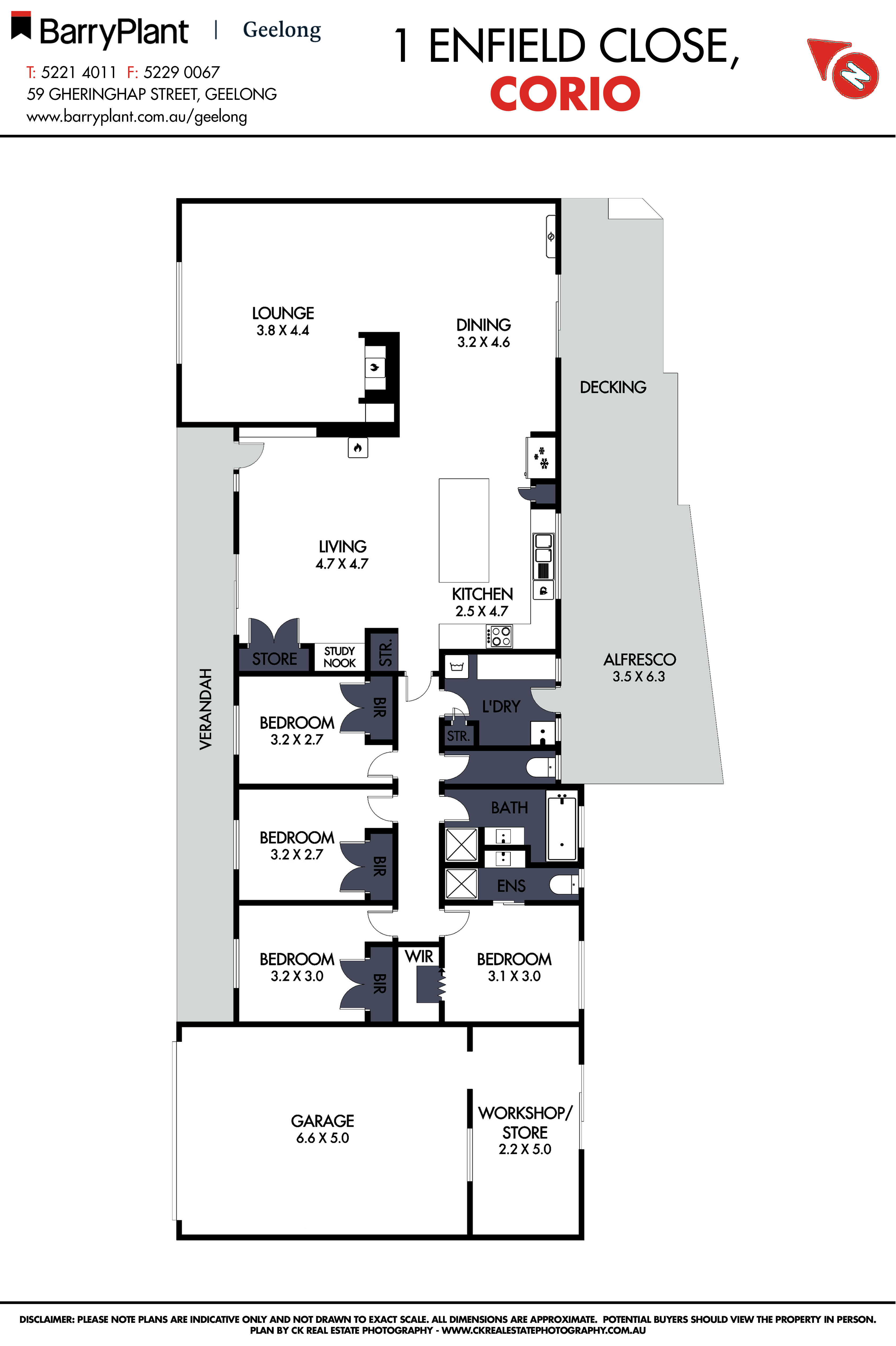 1 Enfield Close, Corio, VIC 3214 - Thumbnail 1 - 08/09/2021