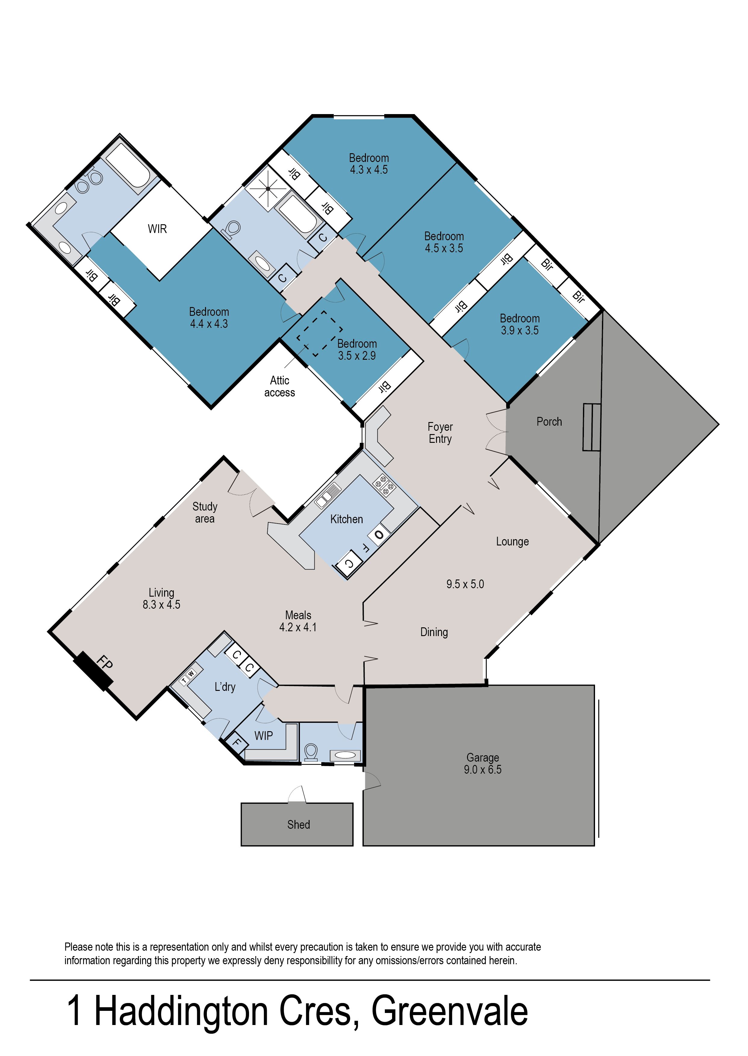 1 Haddington Crescent, Greenvale, VIC 3059 - Thumbnail 1 - 21/10/2021