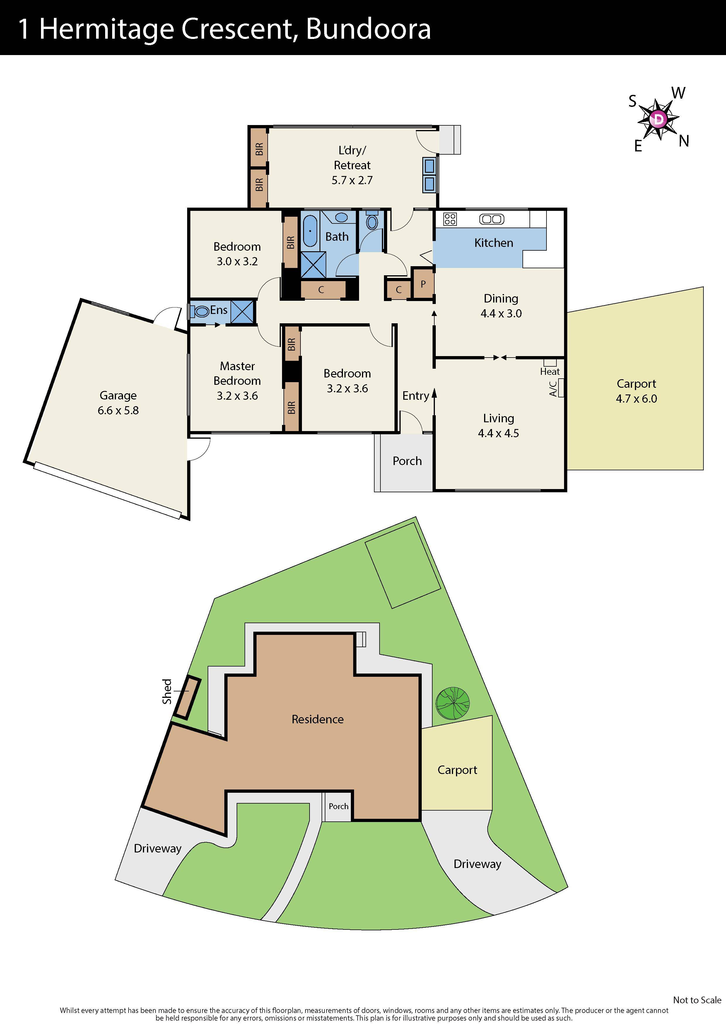 1 Hermitage Crescent, Bundoora, VIC 3083 - Thumbnail 1 - 18/01/2022