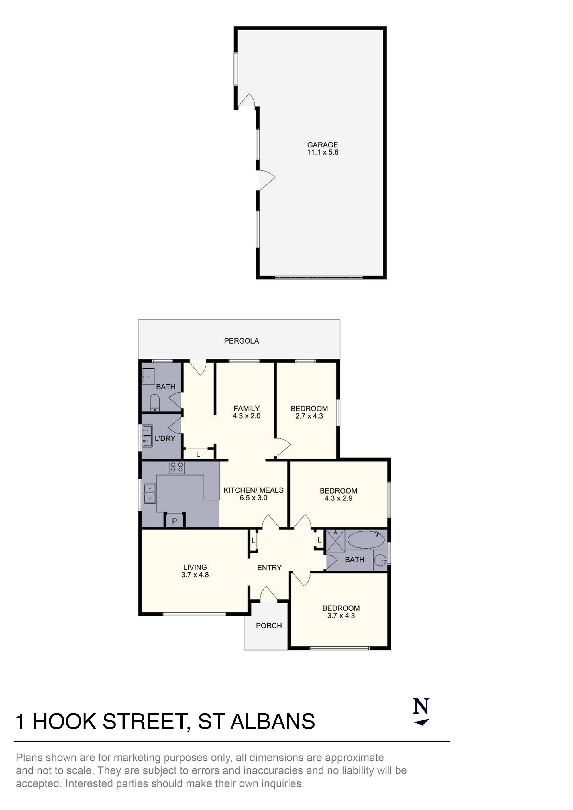 1 Hook Street, St Albans, VIC 3021 - Thumbnail 1 - 13/09/2023