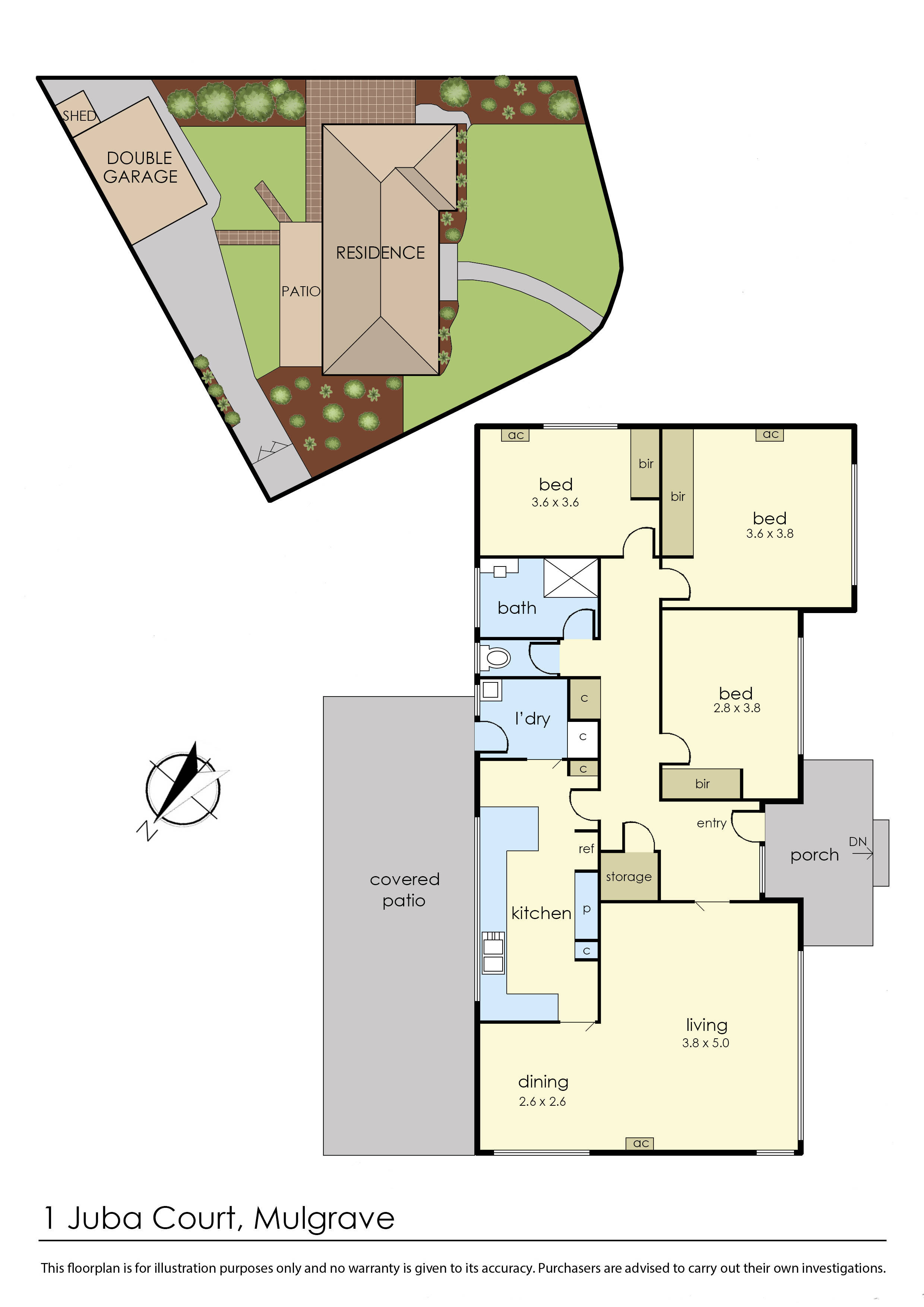 1 Juba Court, Mulgrave, VIC 3170 - Thumbnail 1 - 26/05/2022