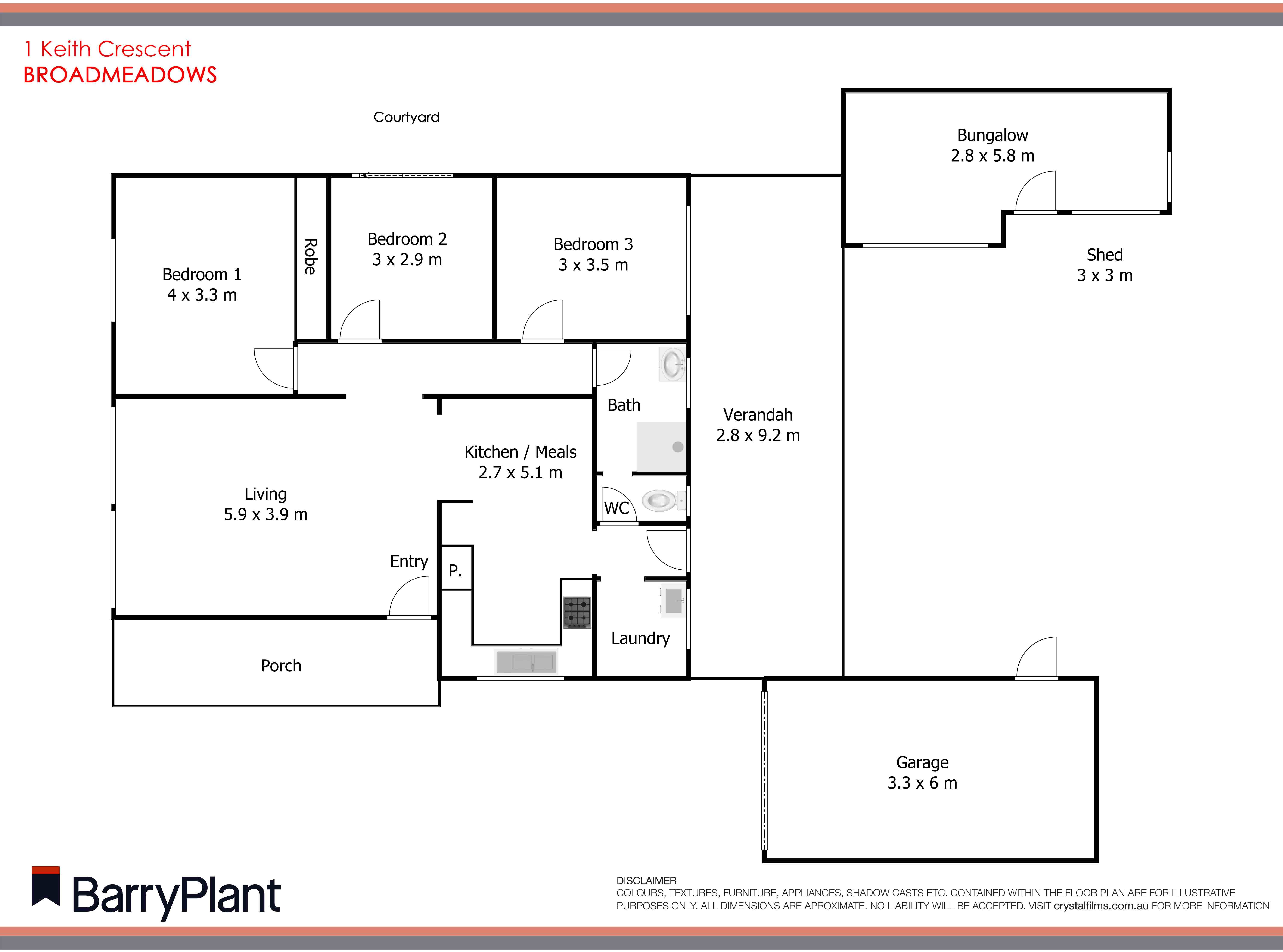 1 Keith Crescent, Broadmeadows, VIC 3047 - Thumbnail 1 - 03/05/2022