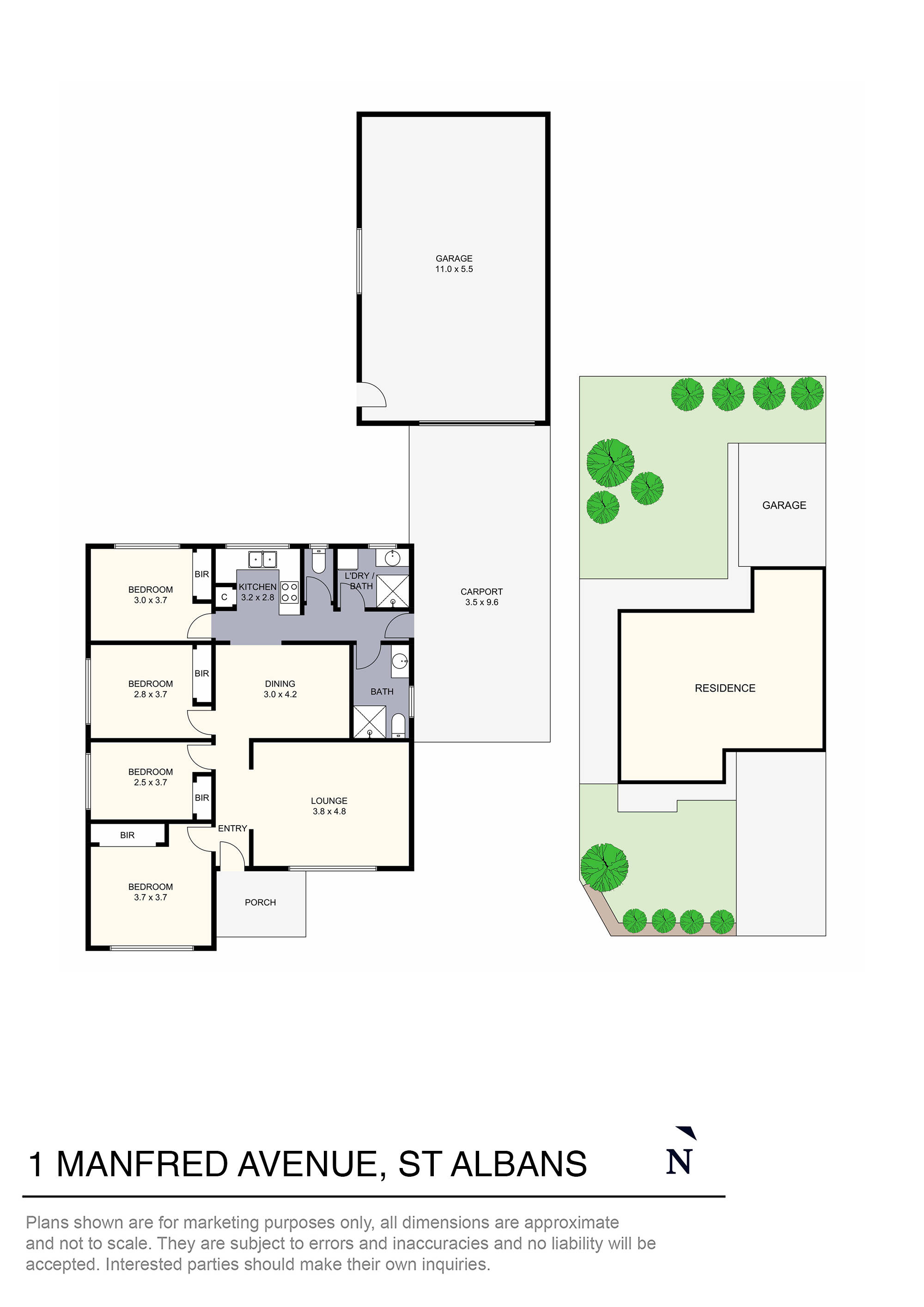 1 Manfred Avenue, St Albans, VIC 3021 - Thumbnail 1 - 21/08/2025