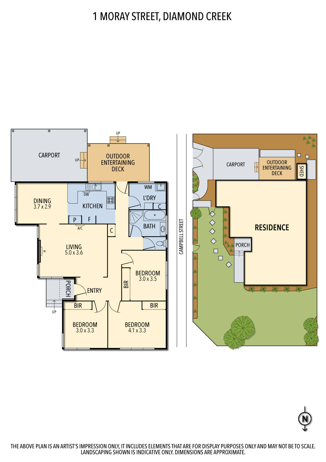 1 Moray Street, Diamond Creek, VIC 3089 - Thumbnail 1 - 22/05/2023