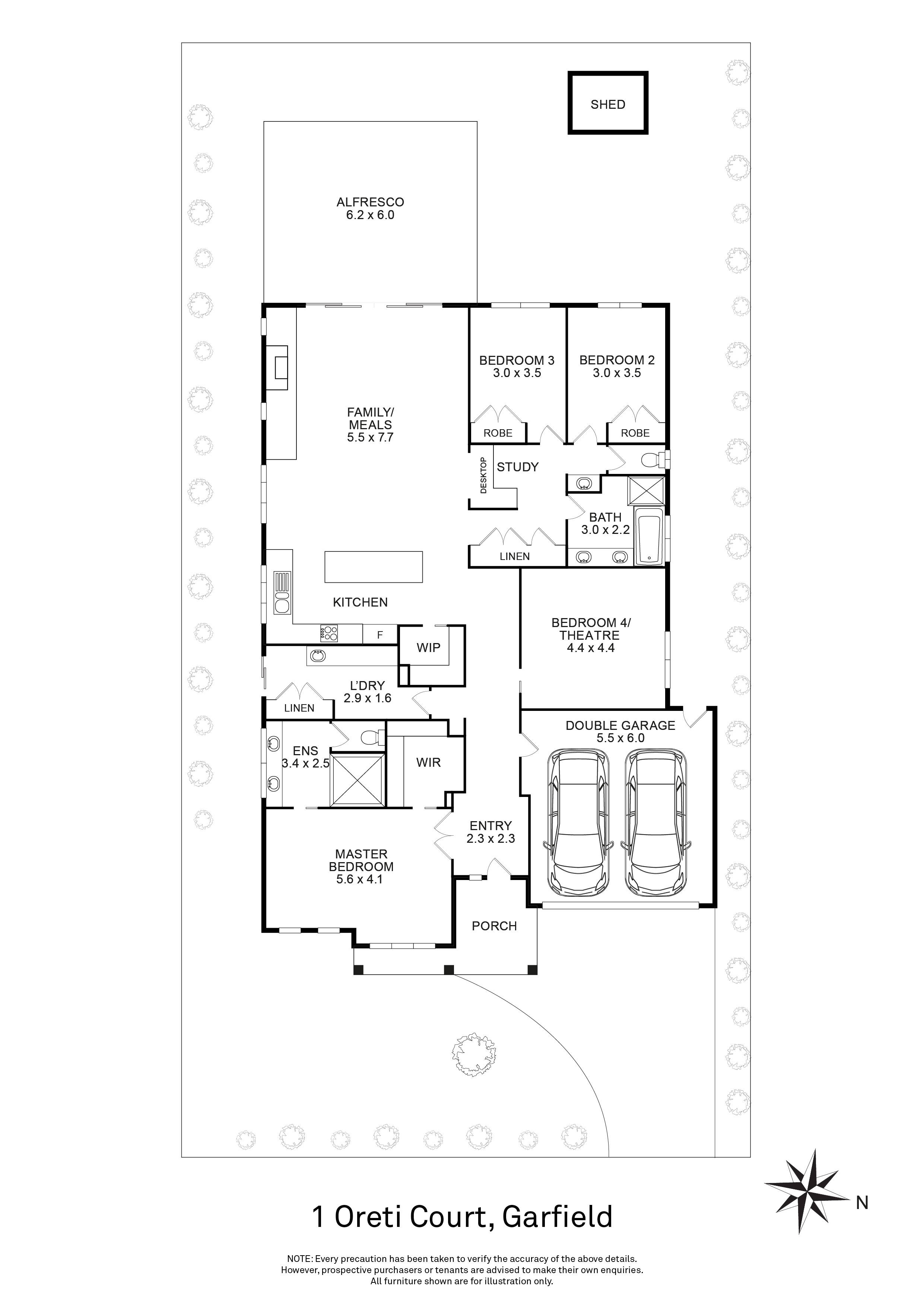1 Oreti Court, Garfield, VIC 3814 - Thumbnail 1 - 24/02/2025
