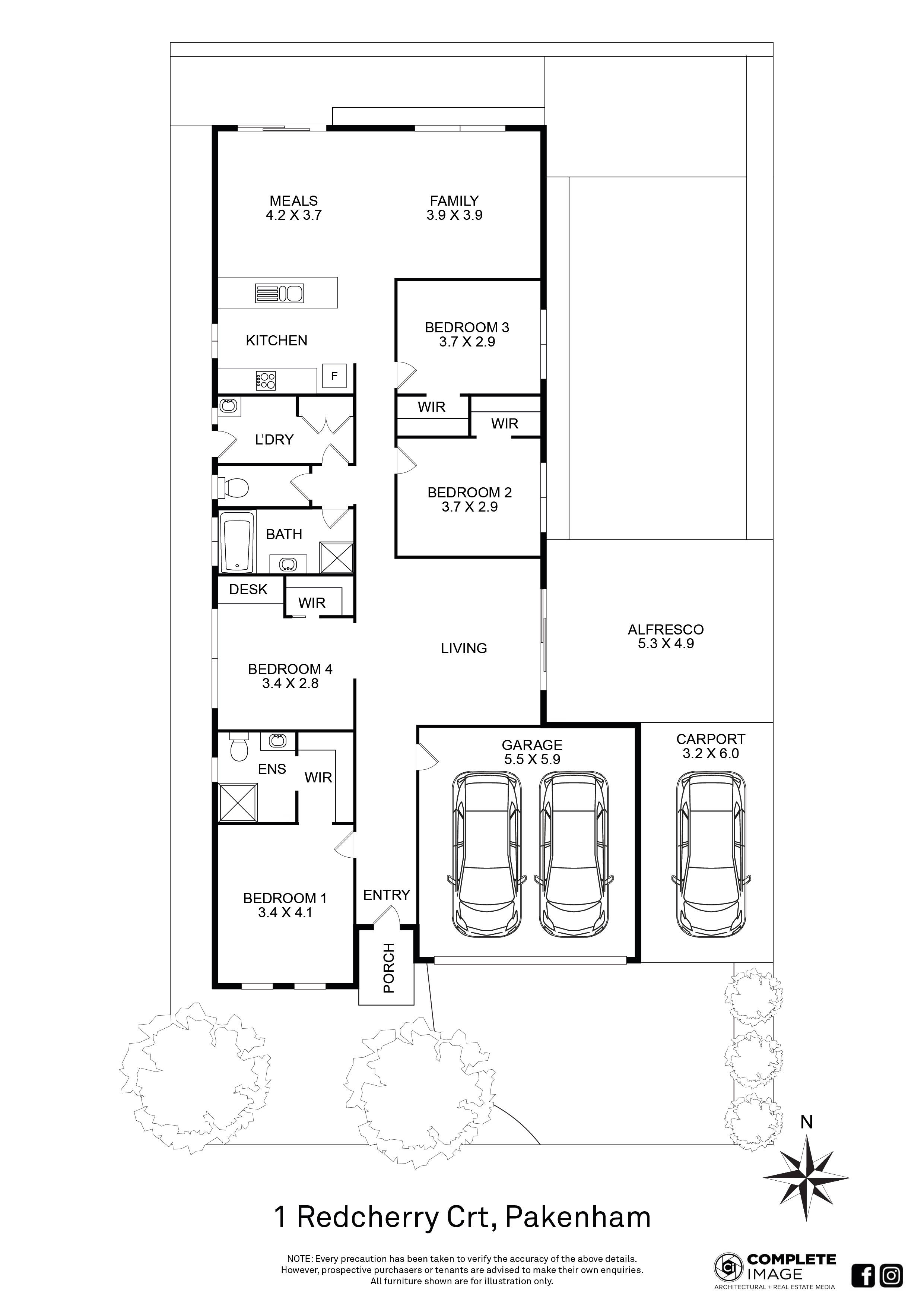 1 Redcherry Court, Pakenham, VIC 3810 - Thumbnail 1 - 06/03/2024