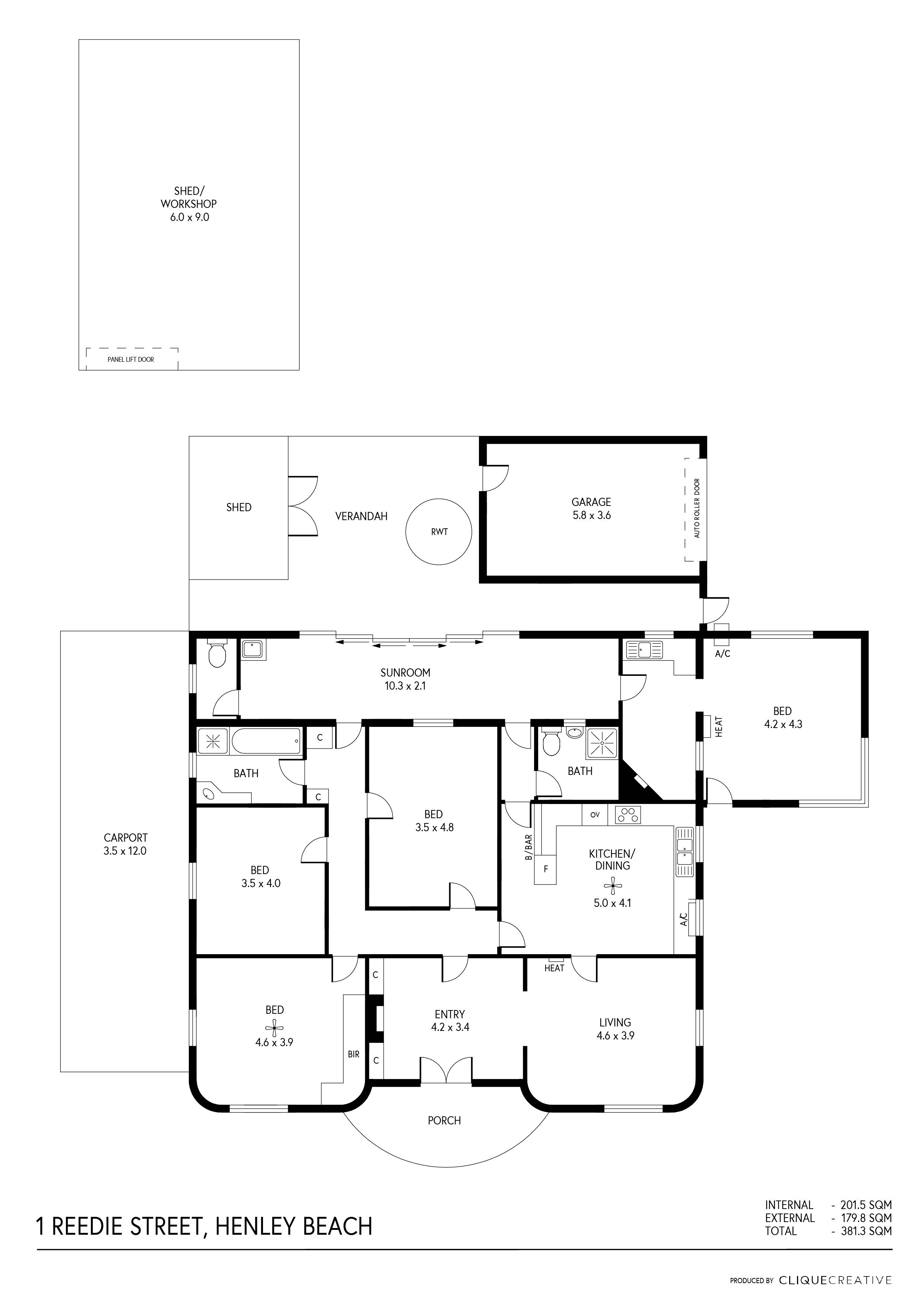 1 Reedie Street, Henley Beach, SA 5022 - Thumbnail 1 - 27/08/2024