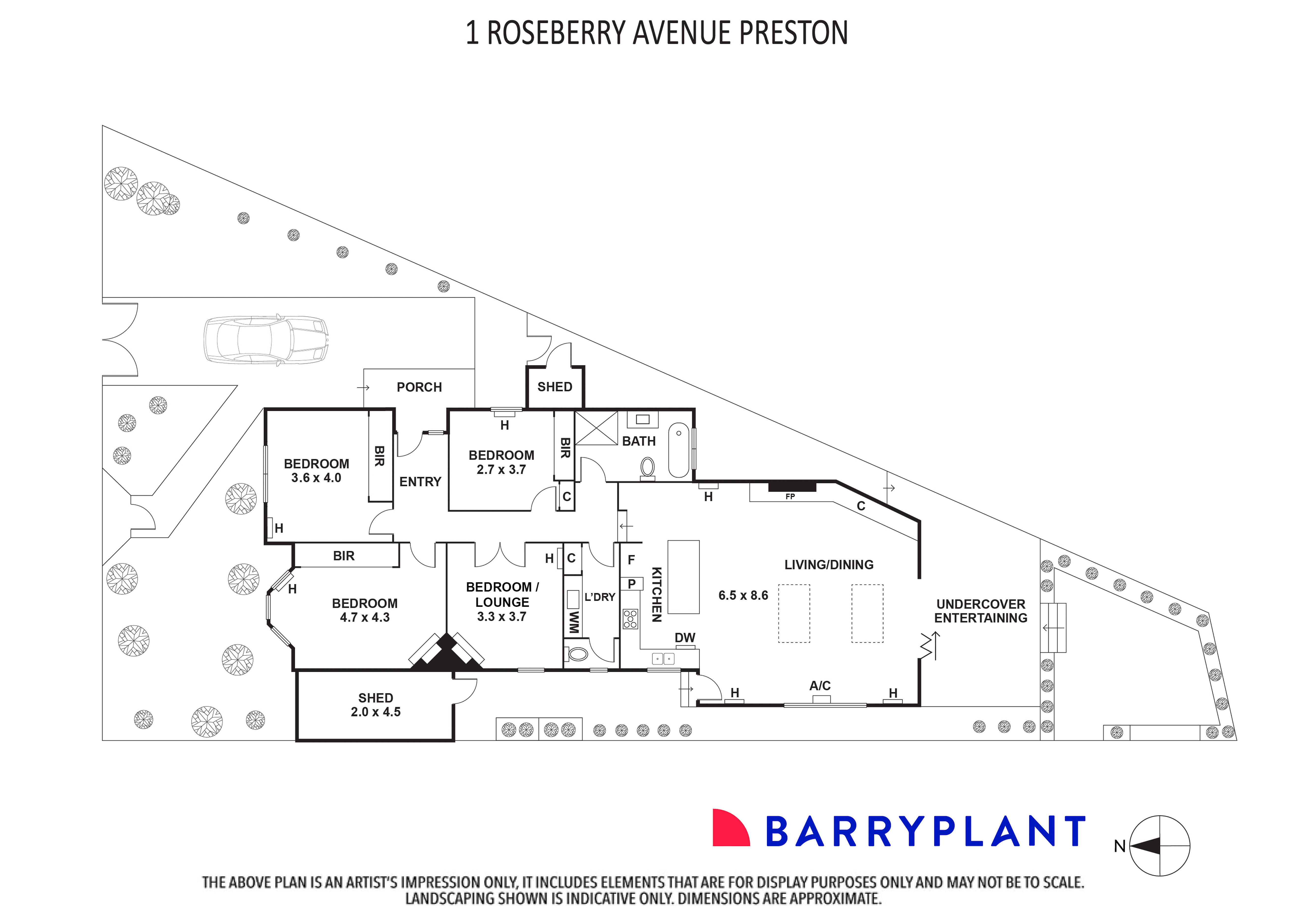 1 Roseberry Avenue, Preston, VIC 3072 - Thumbnail 1 - 10/07/2024
