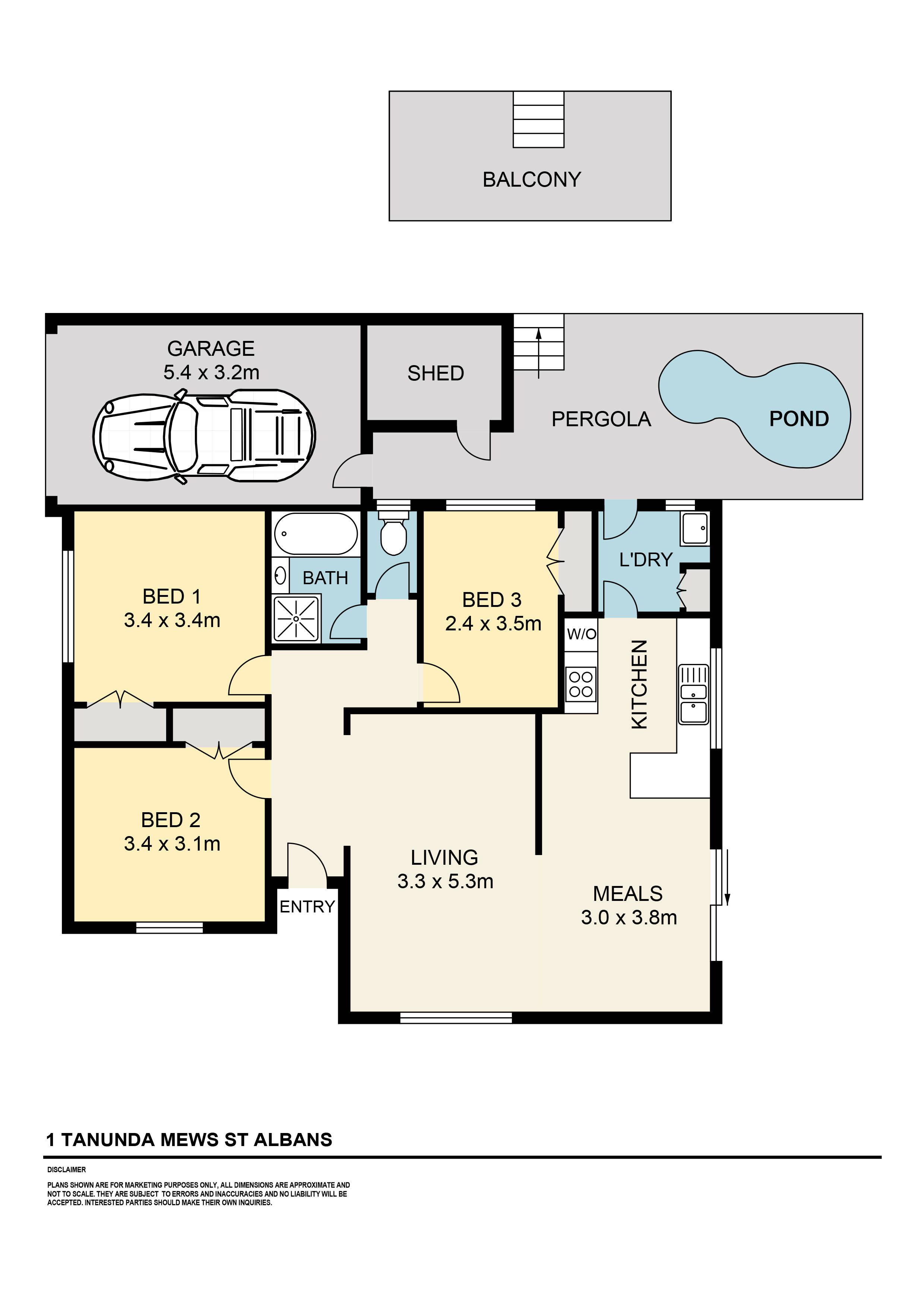 1 Tanunda Mews, St Albans, VIC 3021 - Thumbnail 1 - 11/07/2022