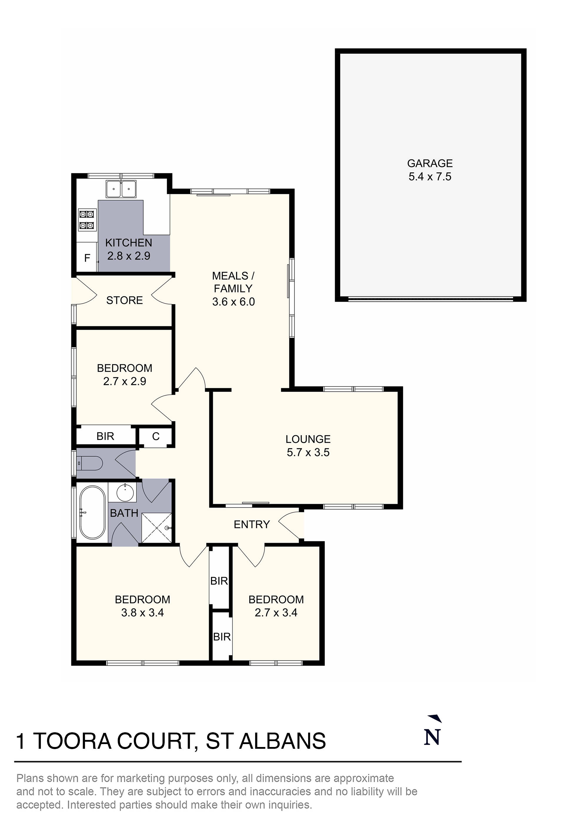 1 Toora Court, St Albans, VIC 3021 - Thumbnail 1 - 12/06/2024
