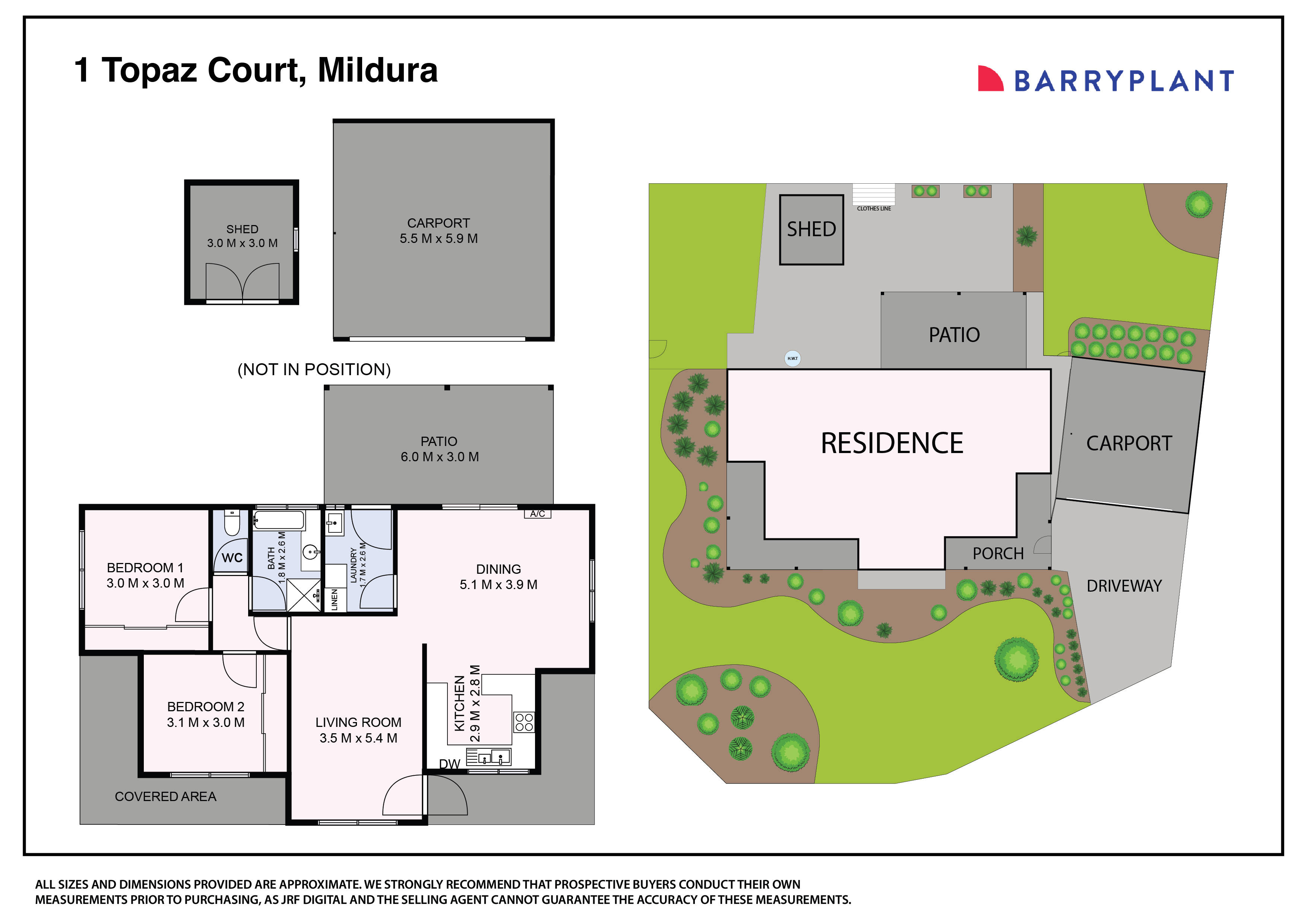 1 Topaz Court, Mildura, VIC 3500 - Thumbnail 1 - 02/10/2026