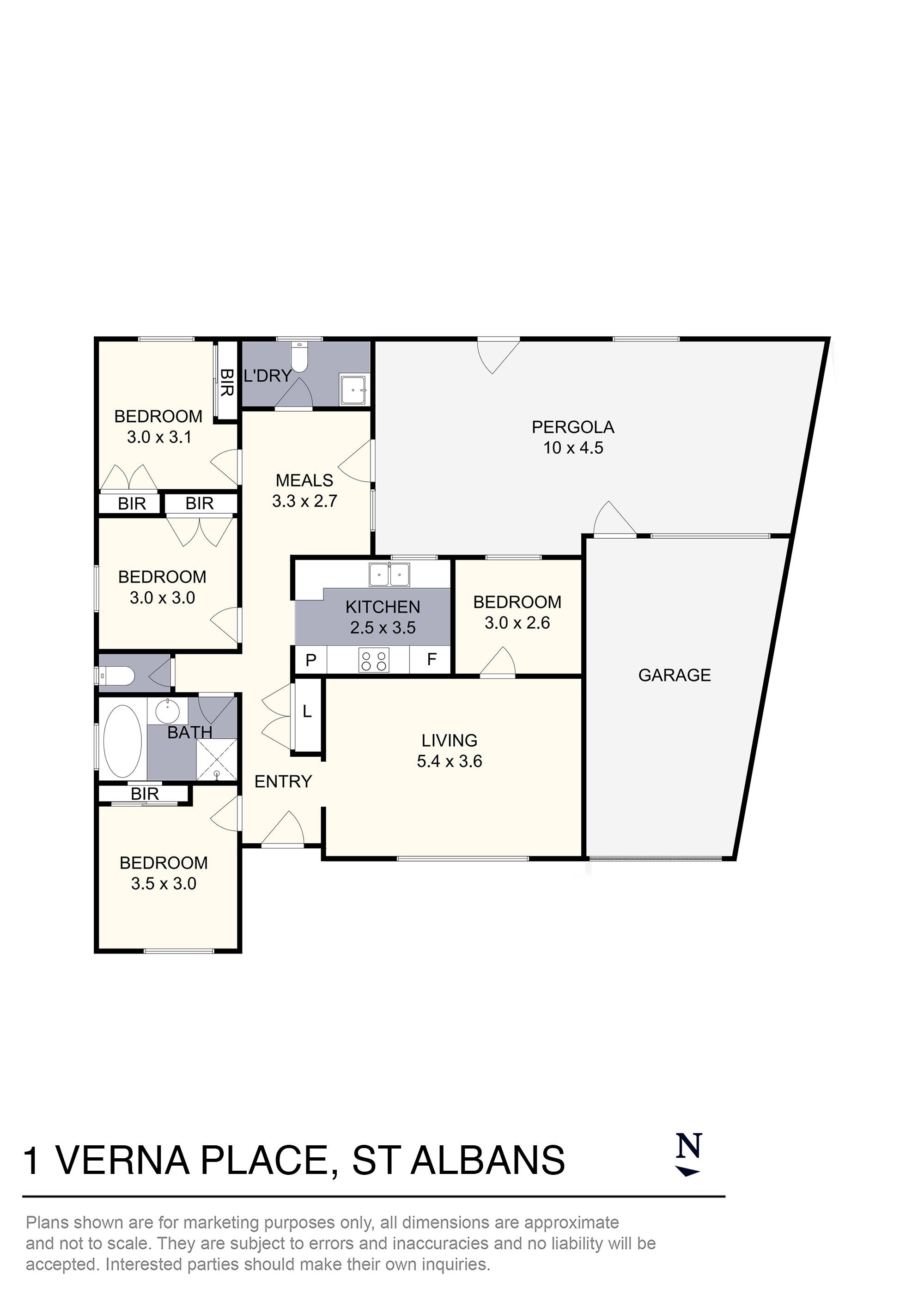 1 Verna Place, St Albans, VIC 3021 - Thumbnail 1 - 16/09/2026