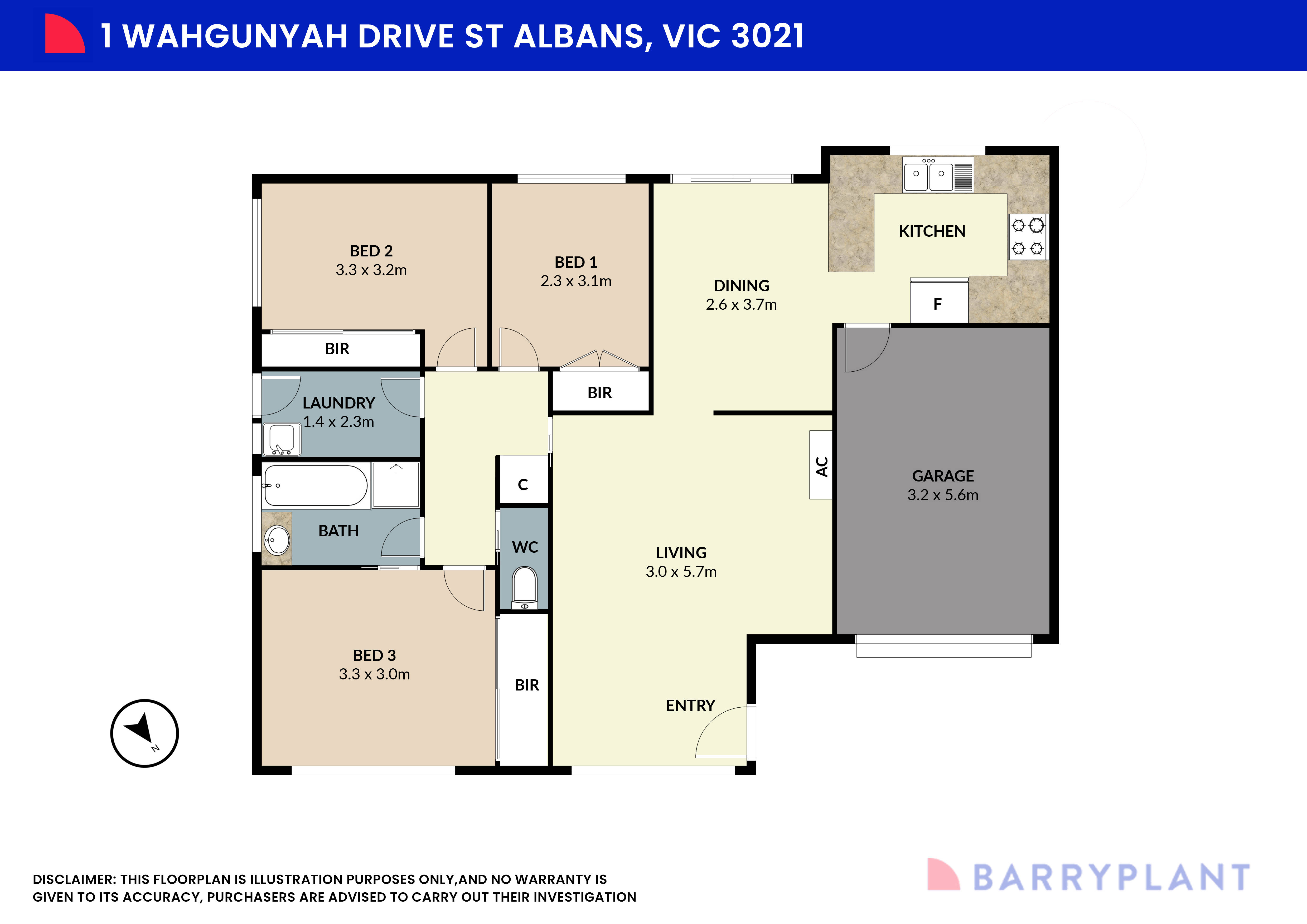 1 Wahgunyah Drive, St Albans, VIC 3021 - Thumbnail 1 - 13/02/2025