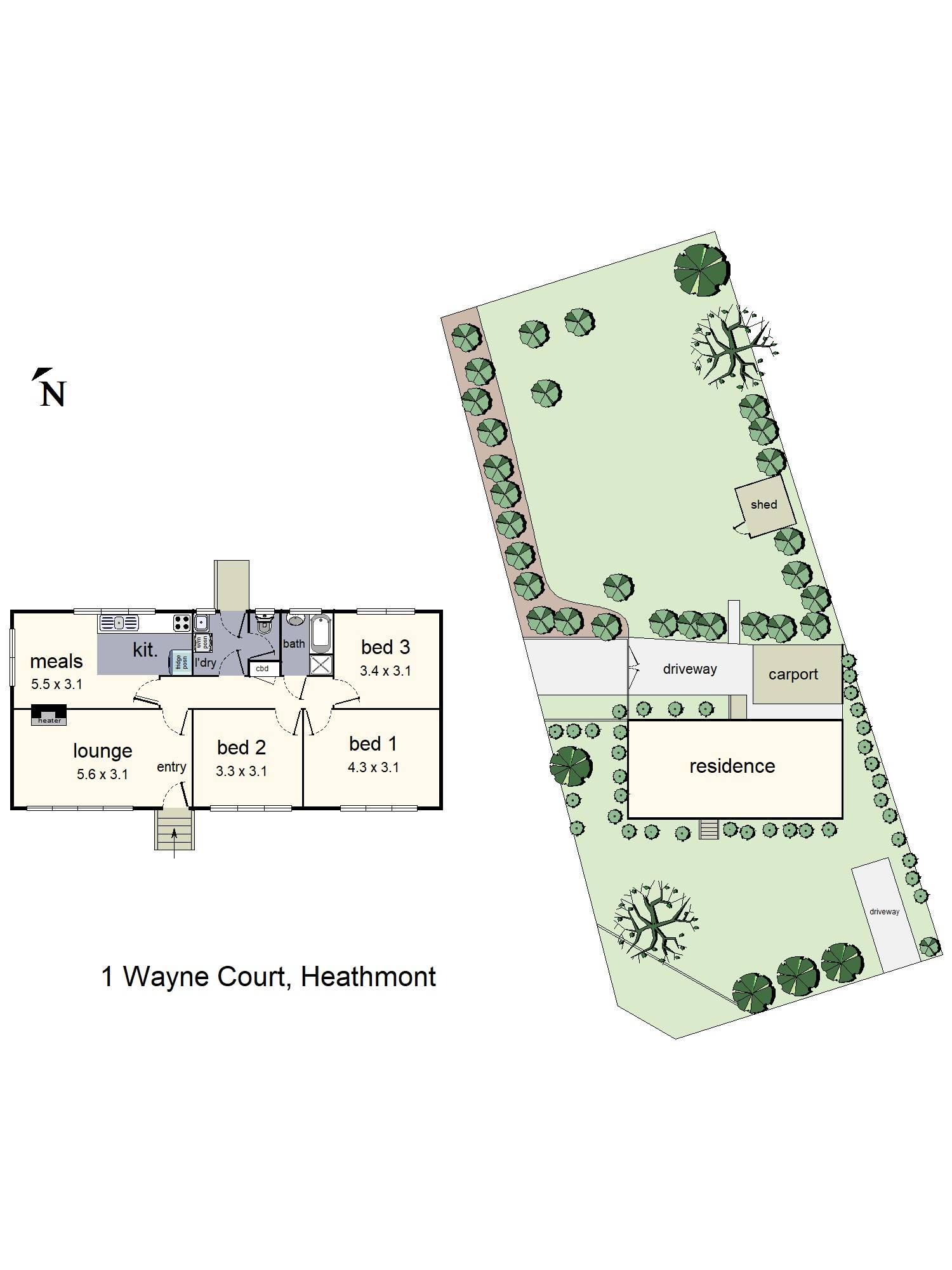 1 Wayne Court, Heathmont, VIC 3135 - Thumbnail 1 - 09/10/2025