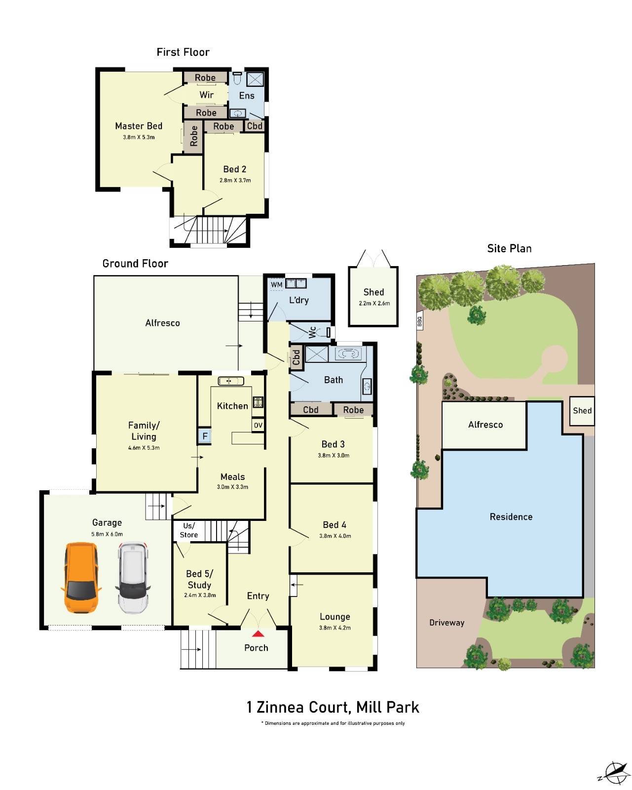 1 Zinnea Court, Mill Park, VIC 3082 - Thumbnail 1 - 12/02/2025