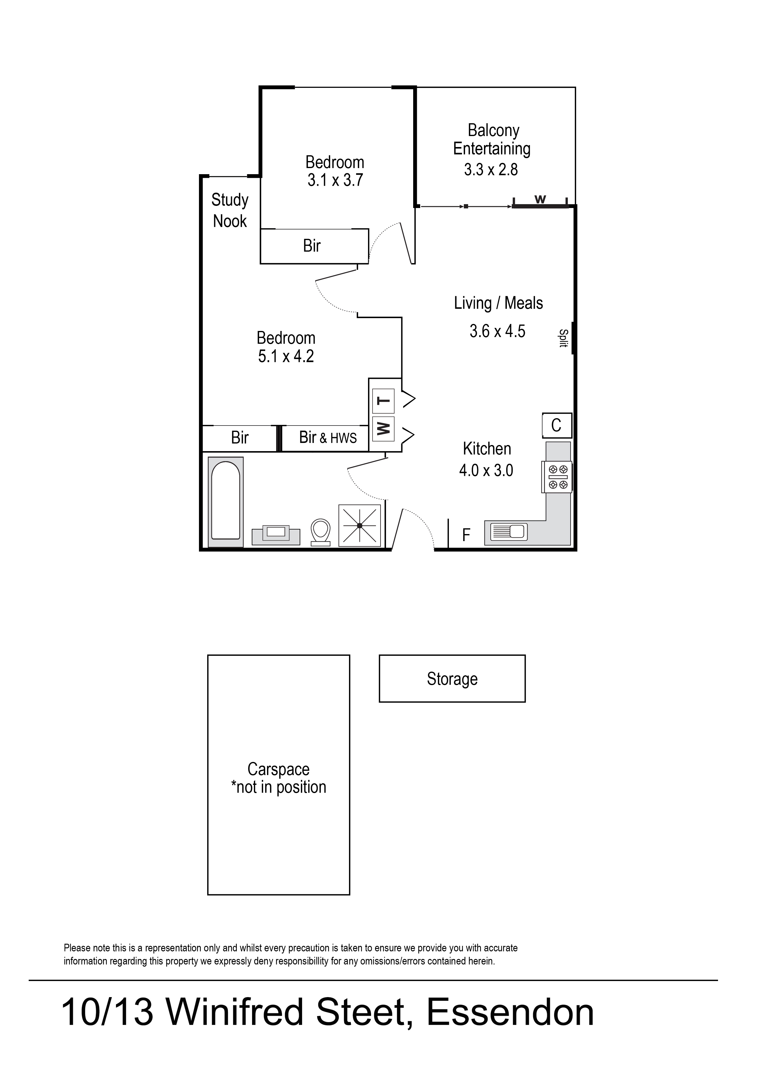 10/13 Winifred Street, Essendon, VIC 3040 - Thumbnail 1 - 03/07/2024