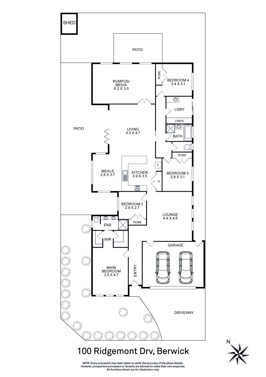 100 Ridgemont Drive, Berwick, VIC 3806 - Thumbnail 1 - 05/06/2024