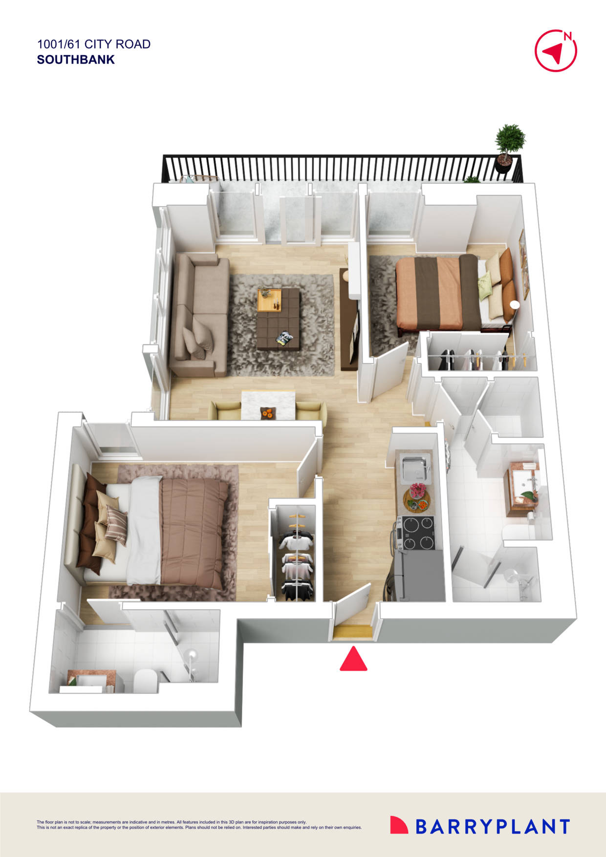 1001/61 City Road, Southbank, VIC 3006 - Thumbnail 1 - 03/03/2026