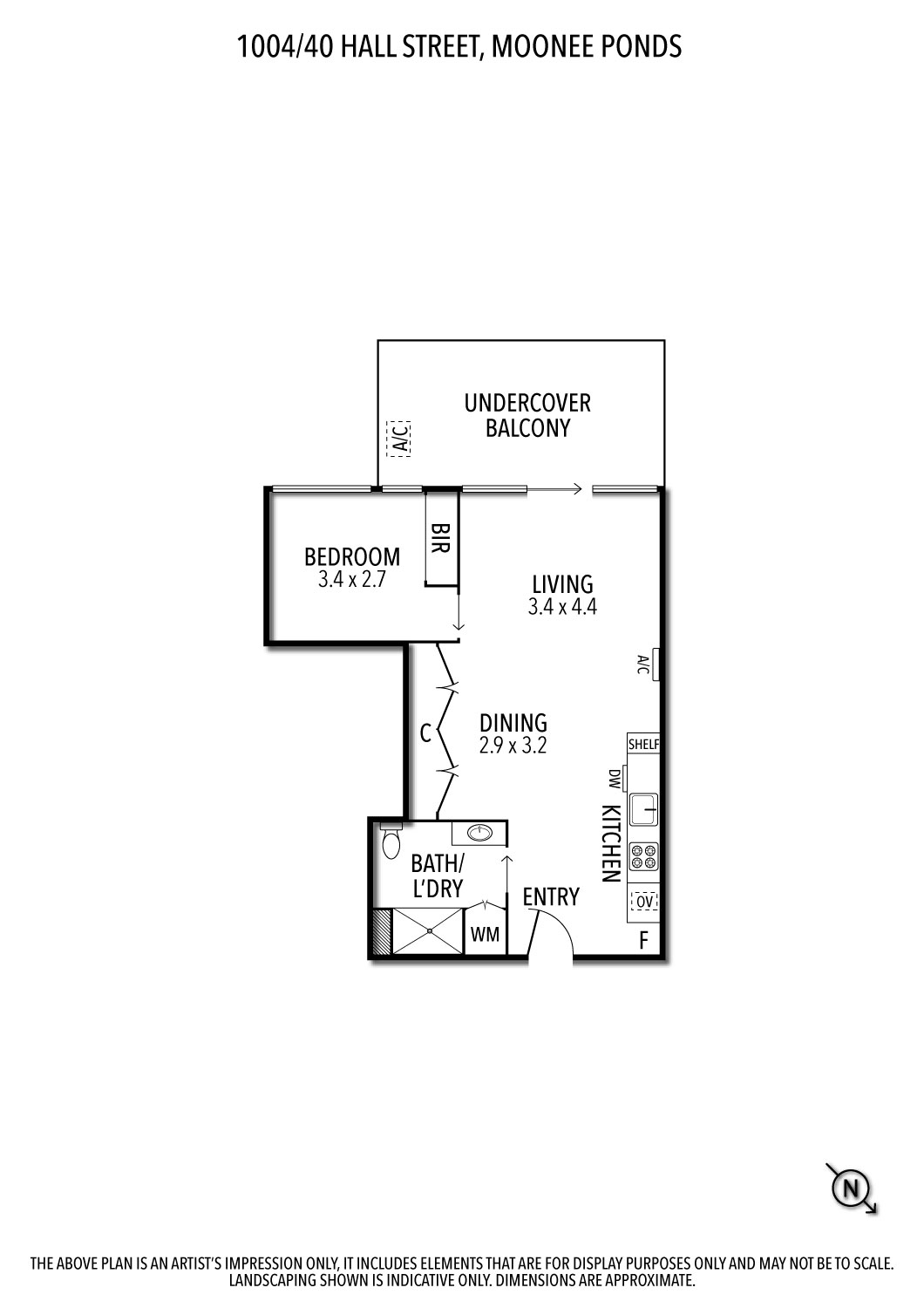 1004/40 Hall Street, Moonee Ponds, VIC 3039 - Thumbnail 1 - 07/03/2023