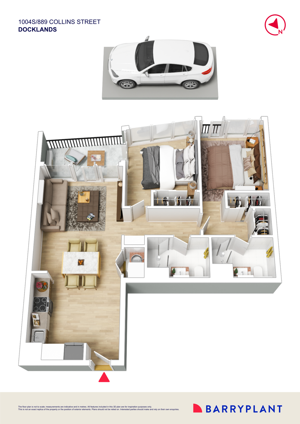 1004S/889 Collins Street, Docklands, VIC 3008 - Thumbnail 1 - 25/06/2025