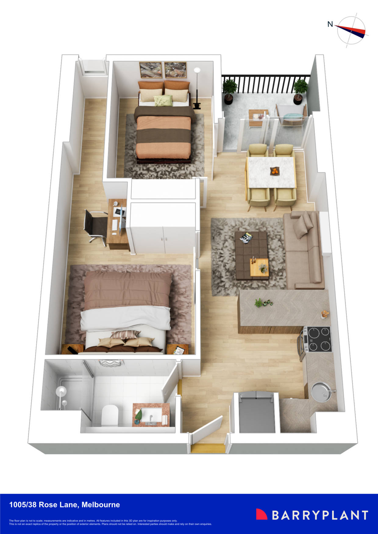 1005/38 Rose Lane, Melbourne, VIC 3000 - Thumbnail 1 - 13/10/2023