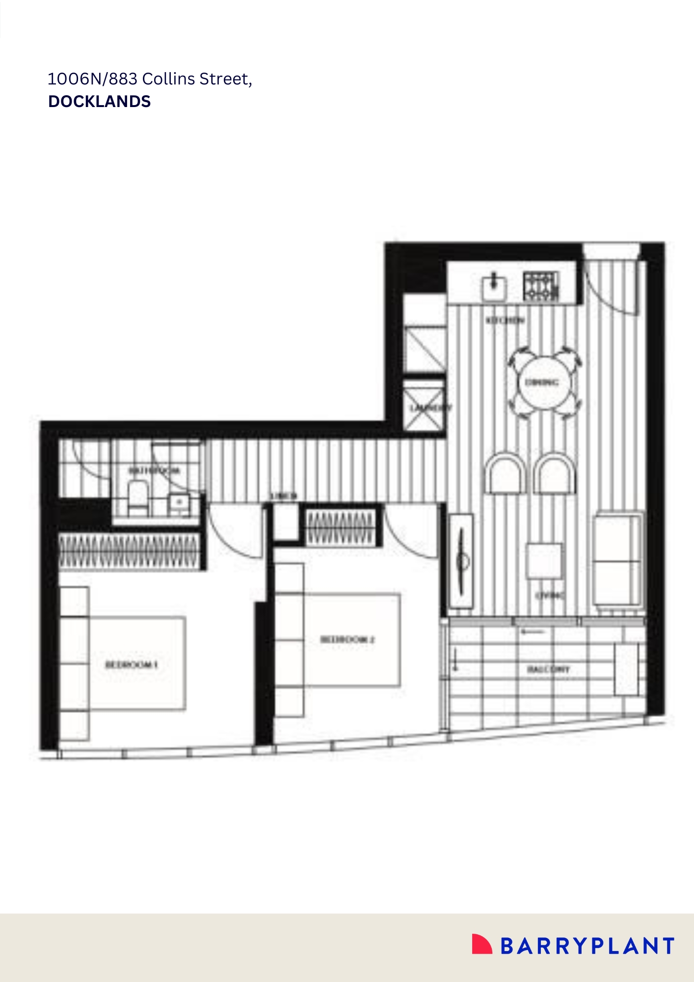 1006N/883 Collins Street, Docklands, VIC 3008 - Thumbnail 1 - 10/06/2025