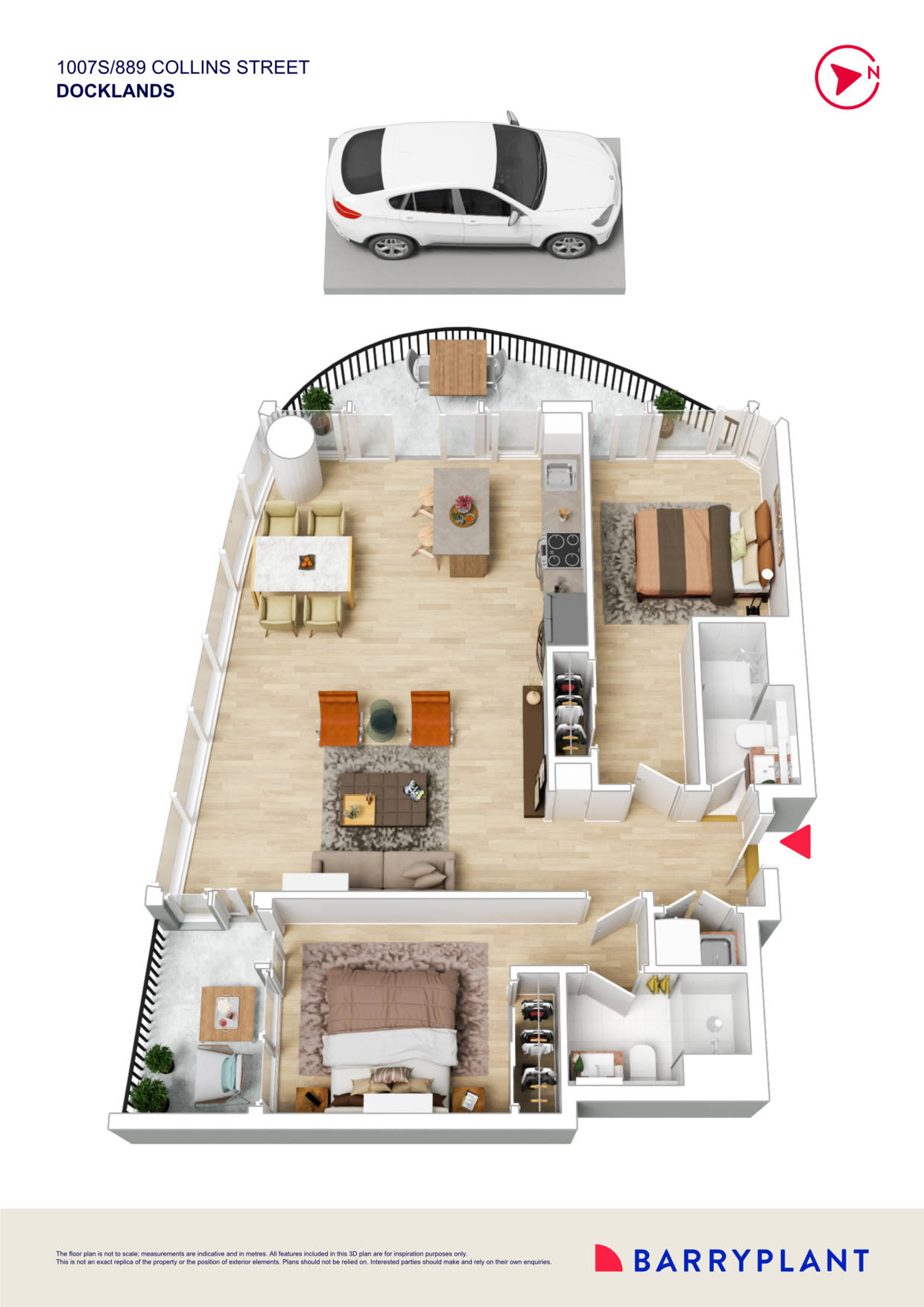 1007S/889 Collins Street, Docklands, VIC 3008 - Thumbnail 1 - 25/09/2025