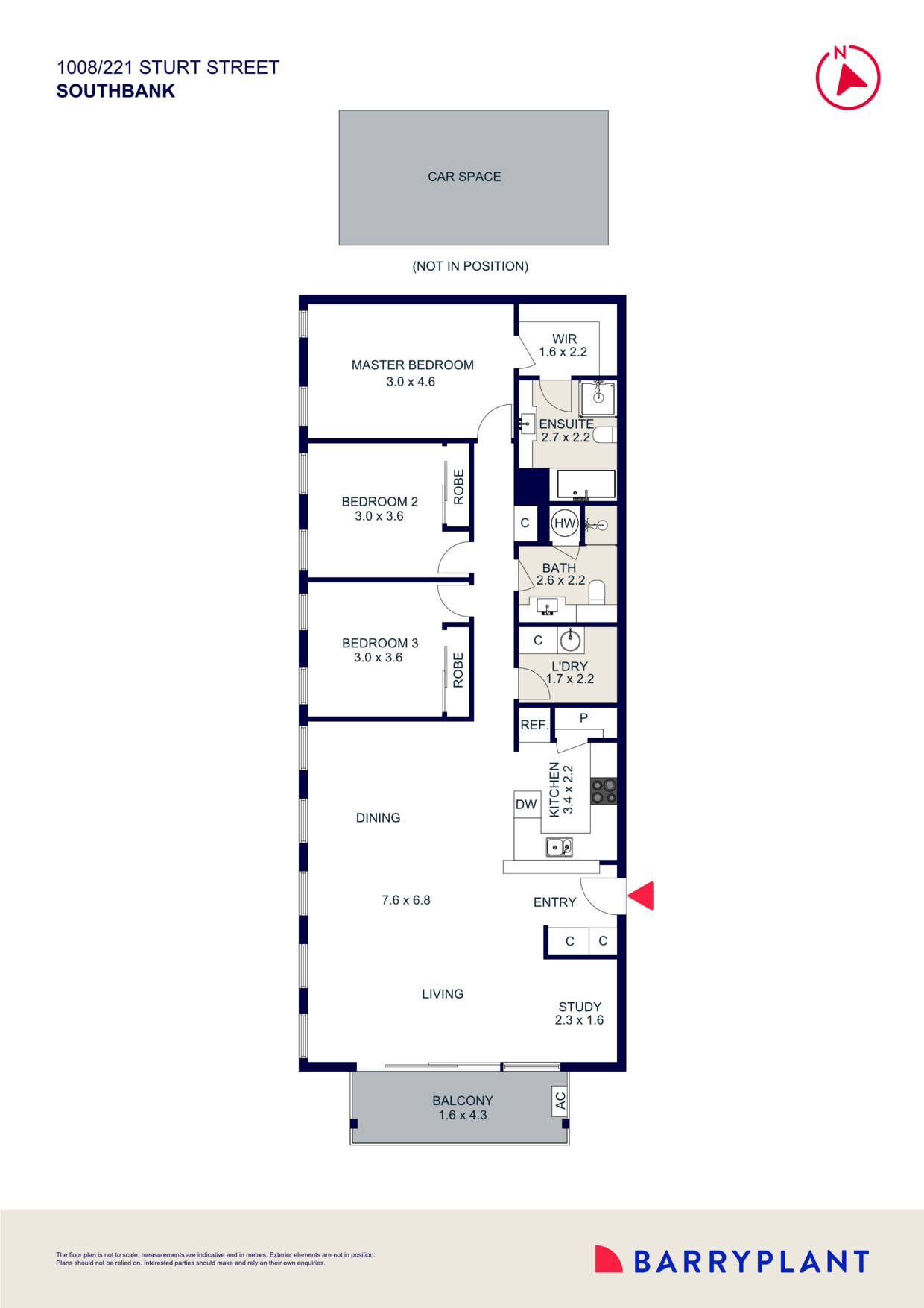 1008/221 Sturt Street, Southbank, VIC 3006 - Thumbnail 1 - 14/01/2026