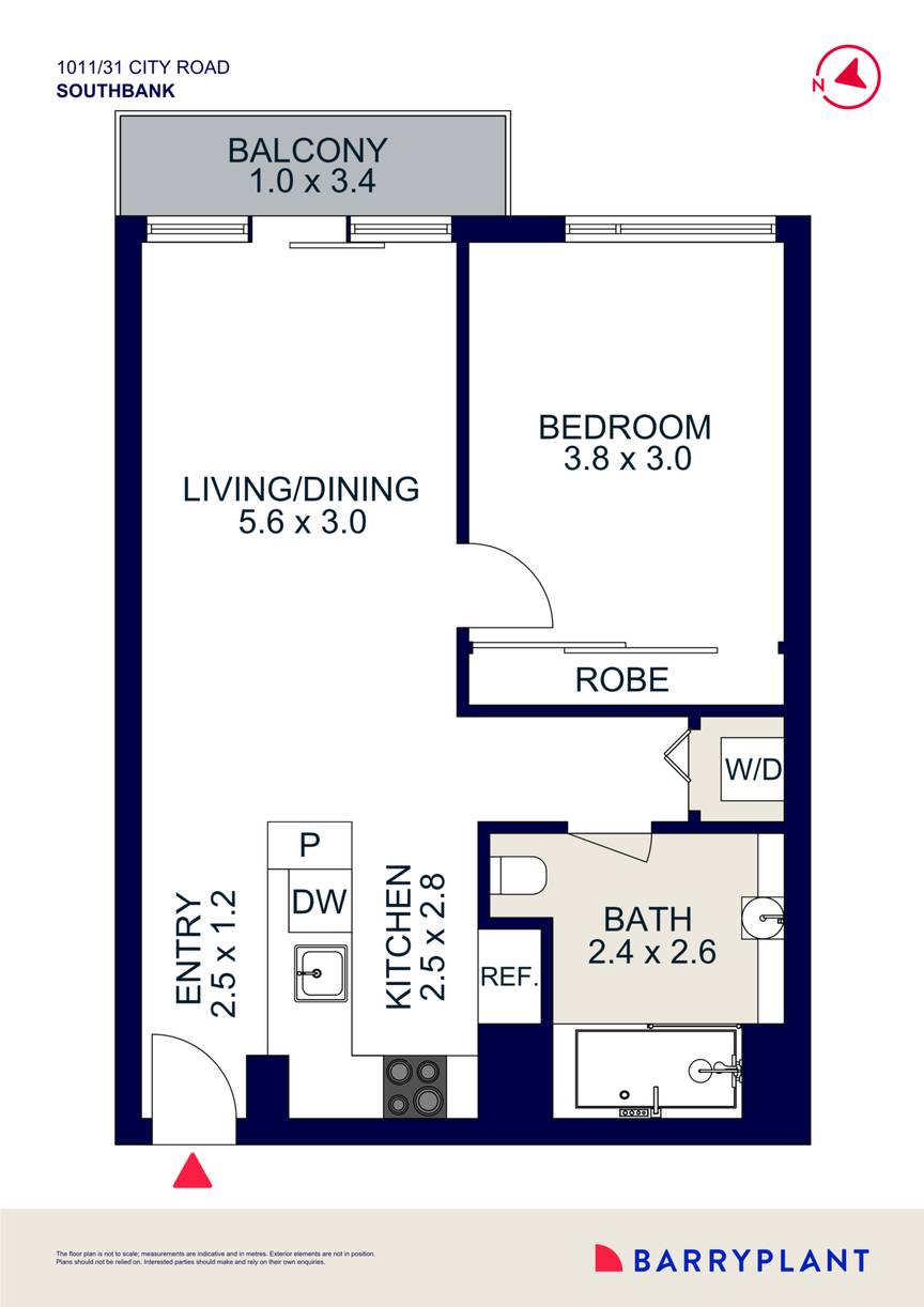 1011/31 City Road, Southbank, VIC 3006 - Thumbnail 1 - 09/09/2026