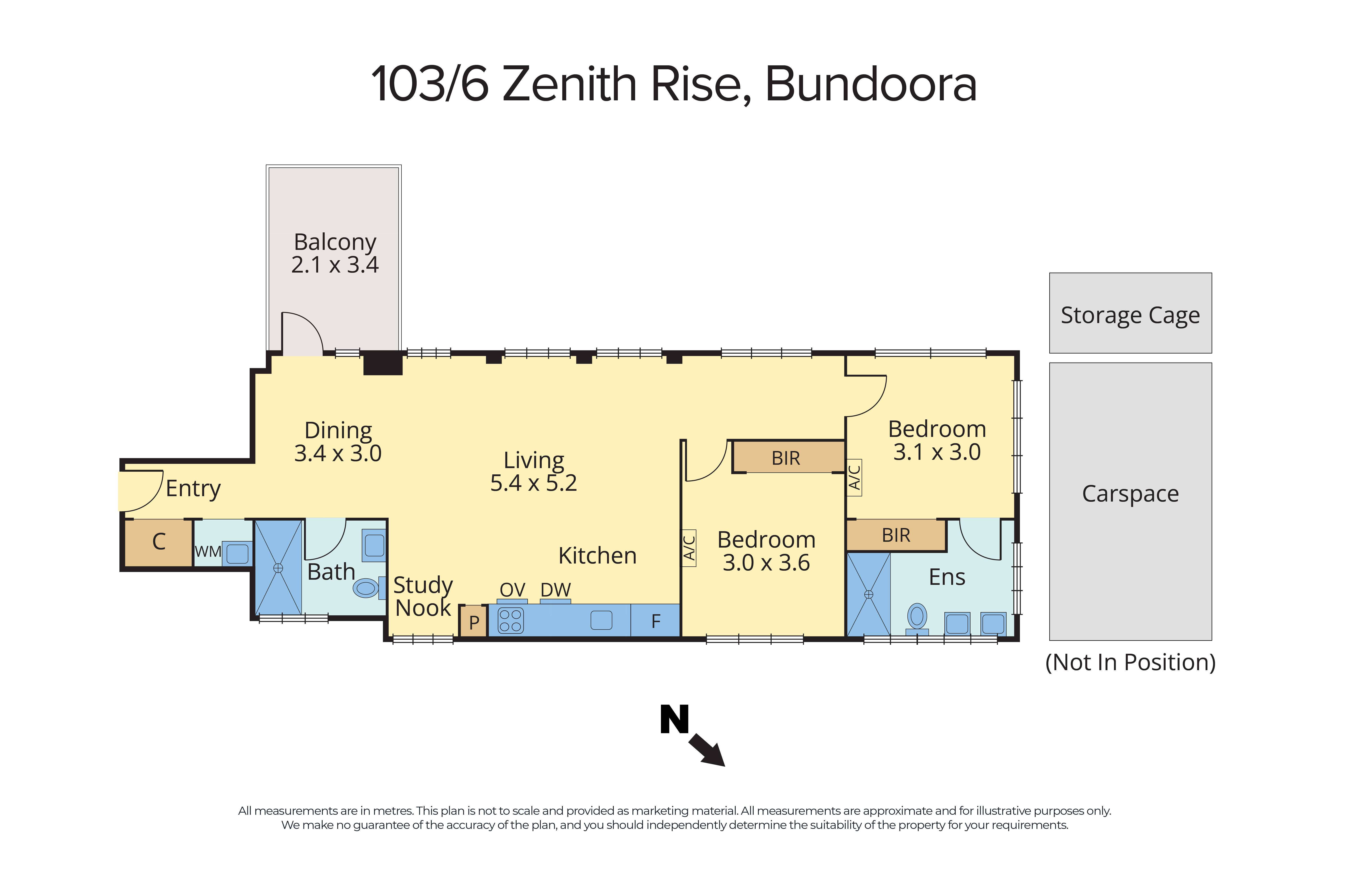 103/6 Zenith Rise, Bundoora, VIC 3083 - Thumbnail 1 - 03/03/2025