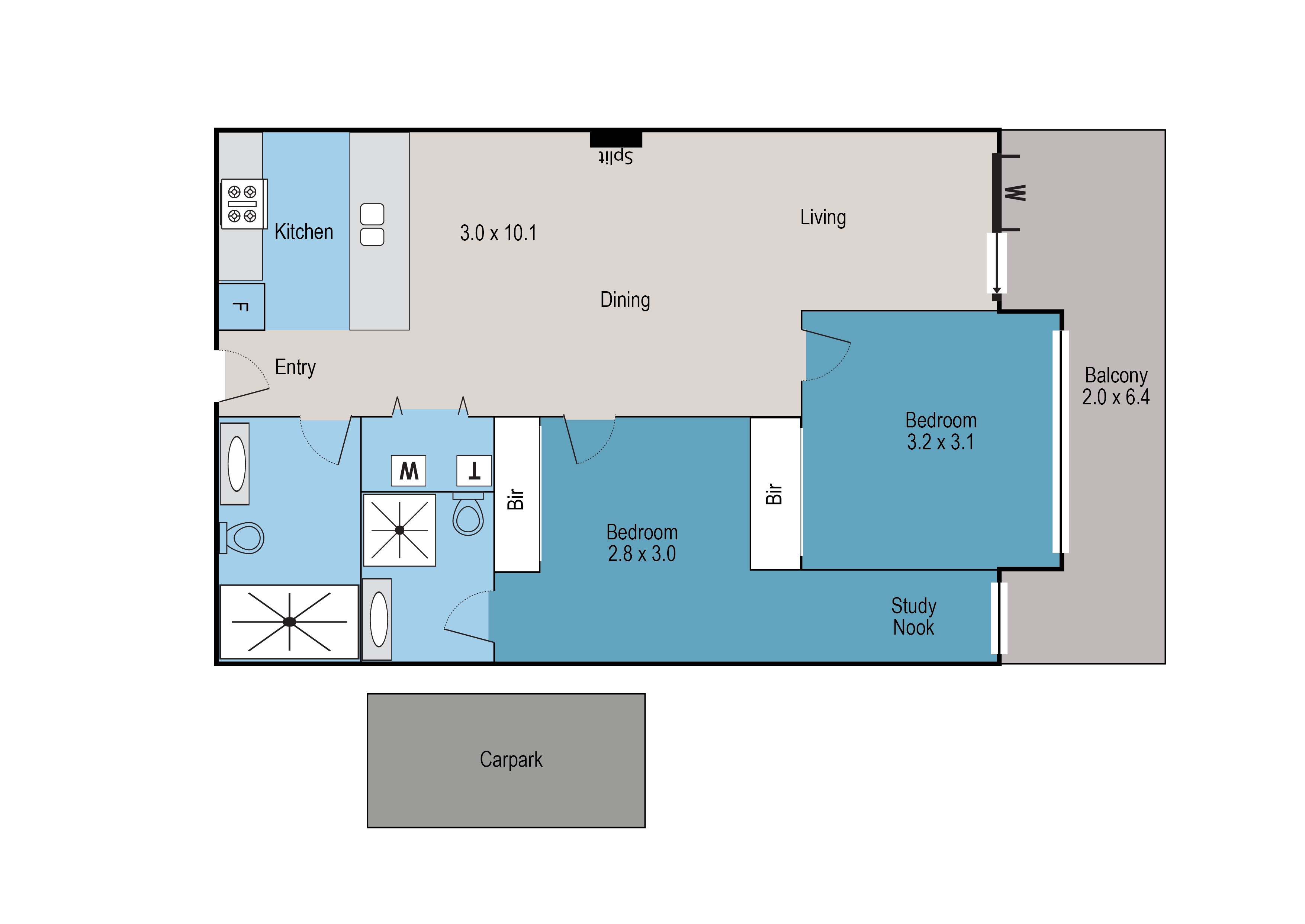 1032/18 Albert Street, Footscray, VIC 3011 - Thumbnail 1 - 29/06/2024