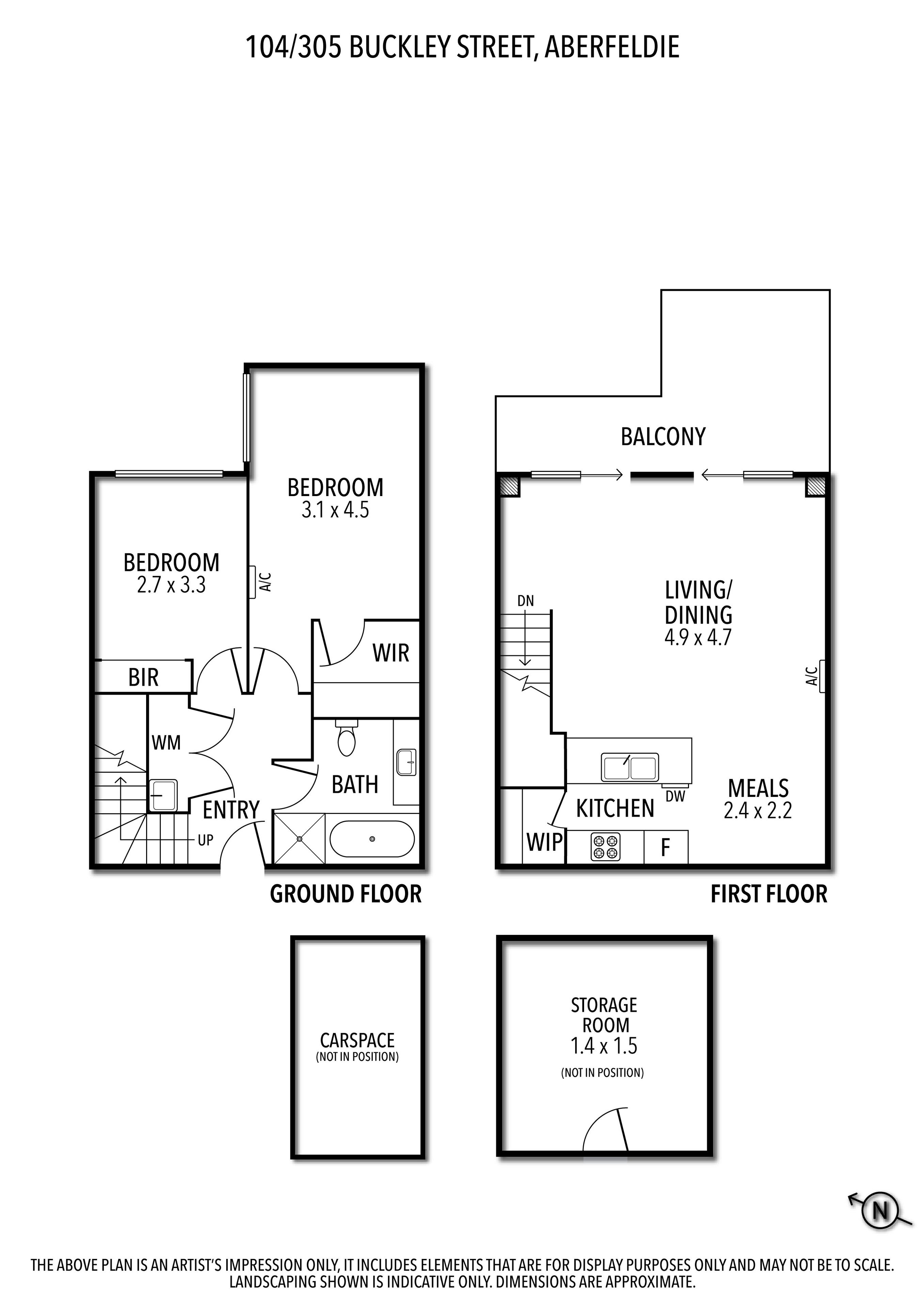 104/305 Buckley Street, Aberfeldie, VIC 3040 - Thumbnail 1 - 26/03/2024