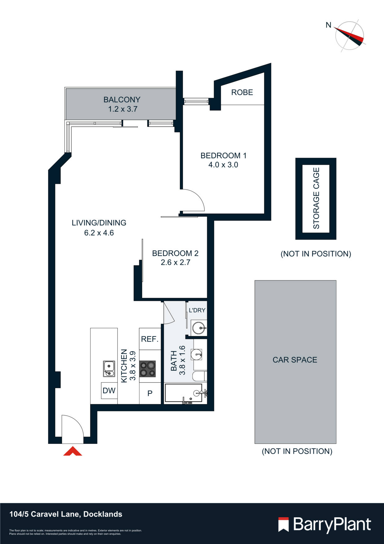 104/5 Caravel Lane, Docklands, VIC 3008 - Thumbnail 1 - 29/08/2023