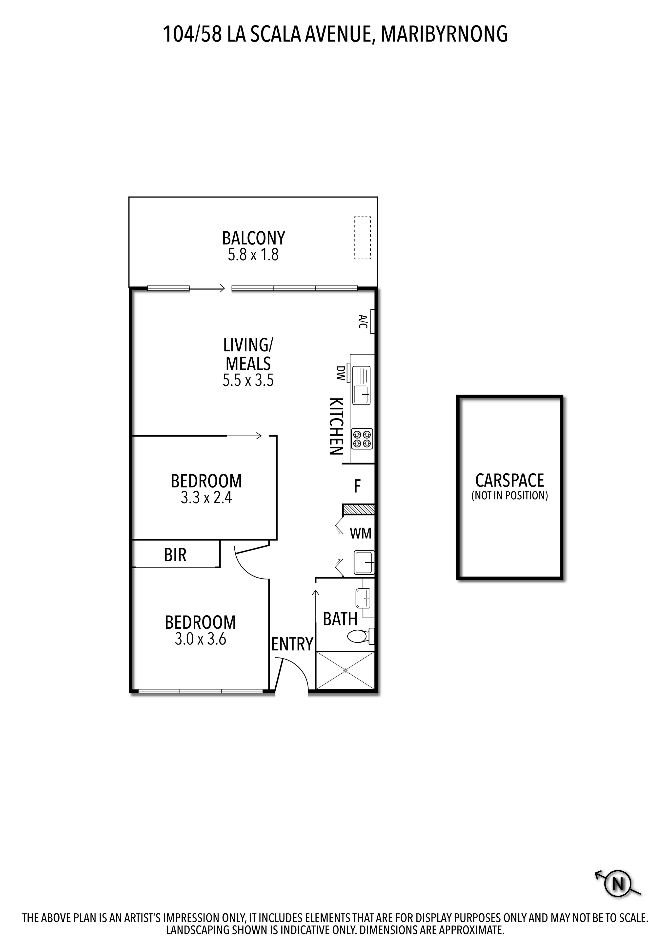 104/58 La Scala Avenue, Maribyrnong, VIC 3032 - Thumbnail 1 - 31/03/2023