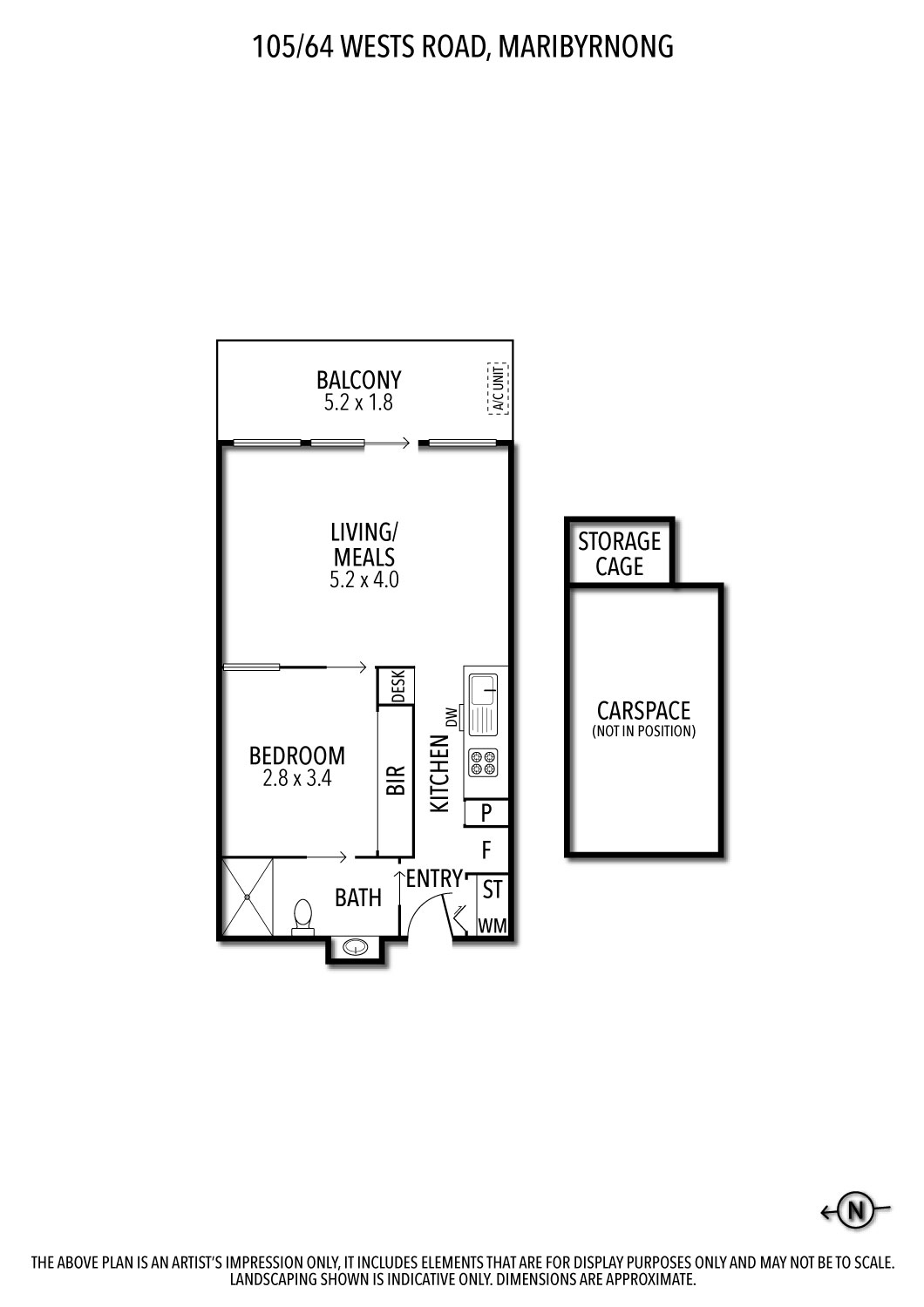 105/64 Wests Road, Maribyrnong, VIC 3032 - Thumbnail 1 - 03/07/2024