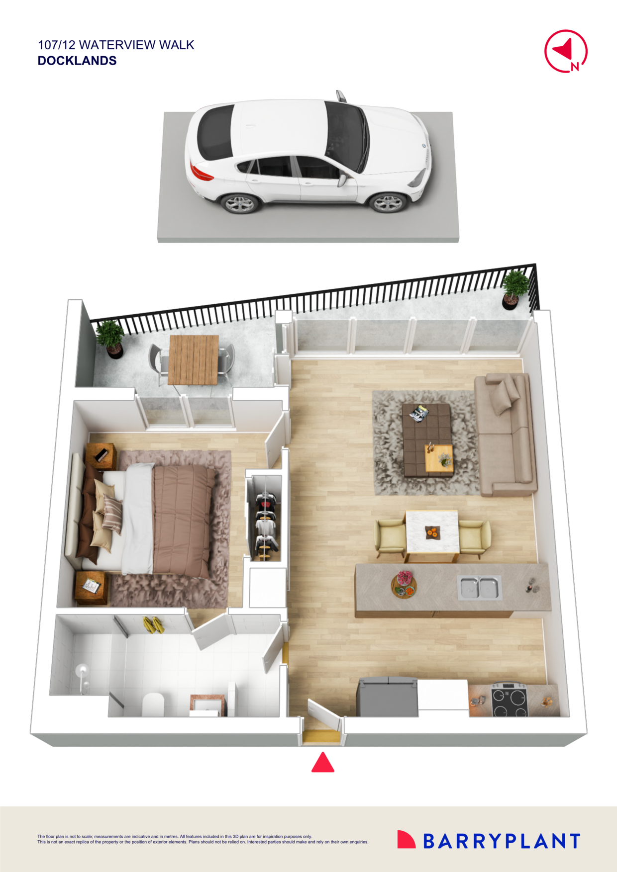 107/12 Waterview Walk, Docklands, VIC 3008 - Thumbnail 1 - 03/07/2025