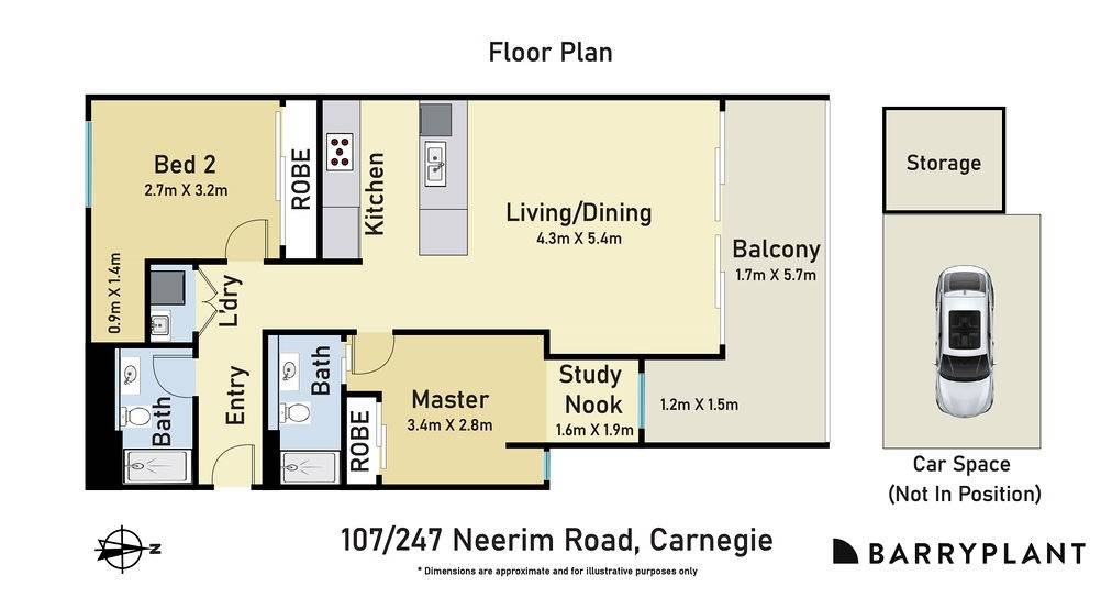 107/247 Neerim Road, Carnegie, VIC 3163 - Thumbnail 1 - 18/04/2024