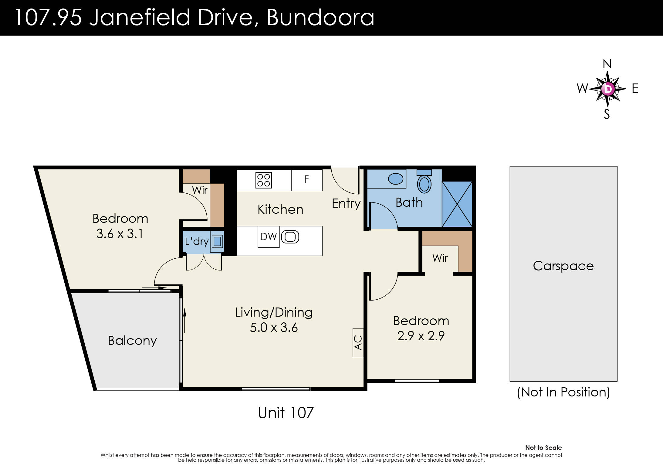 107/95 Janefield Drive, Bundoora, VIC 3083 - Thumbnail 1 - 16/06/2025