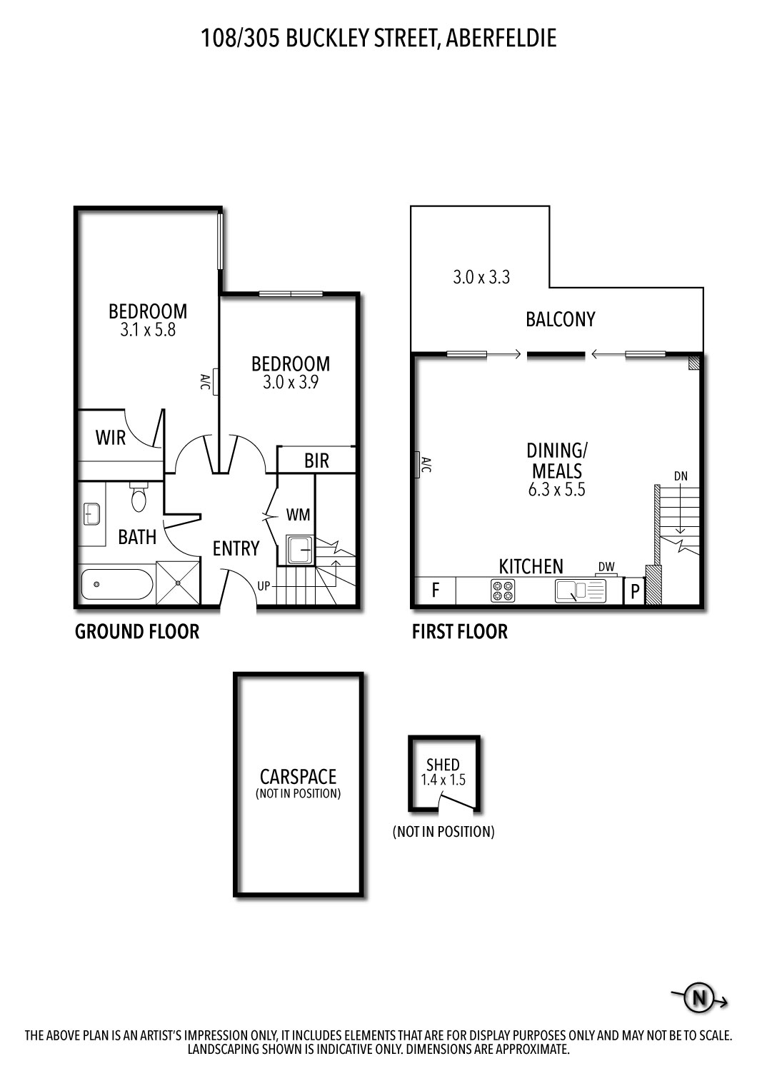 108/305 Buckley Street, Aberfeldie, VIC 3040 - Thumbnail 1 - 13/10/2023